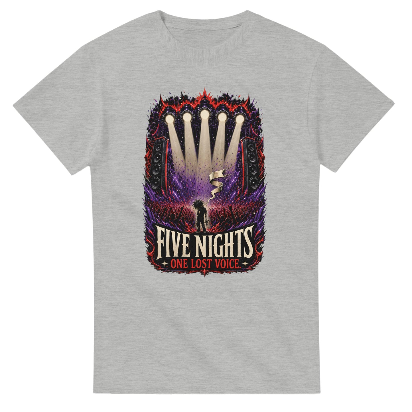 Five Nights, One Lost Voice T-shirt — product view 2
