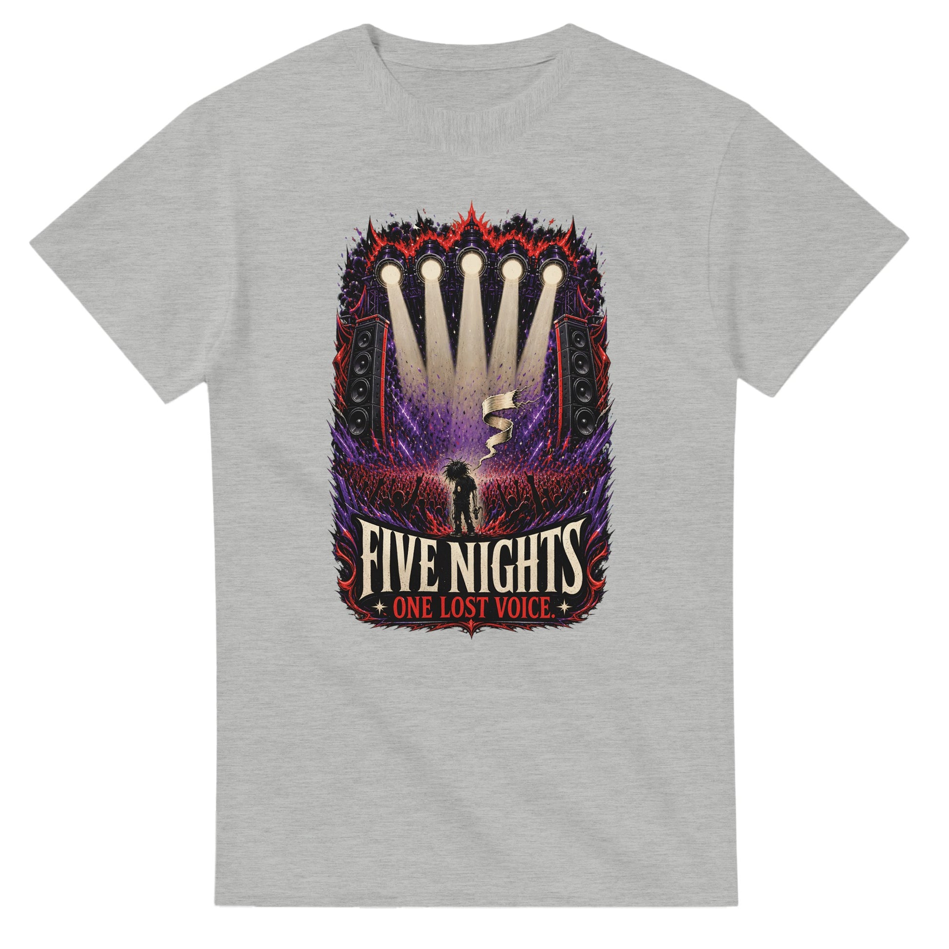 Five Nights, One Lost Voice T-shirt — product view 2