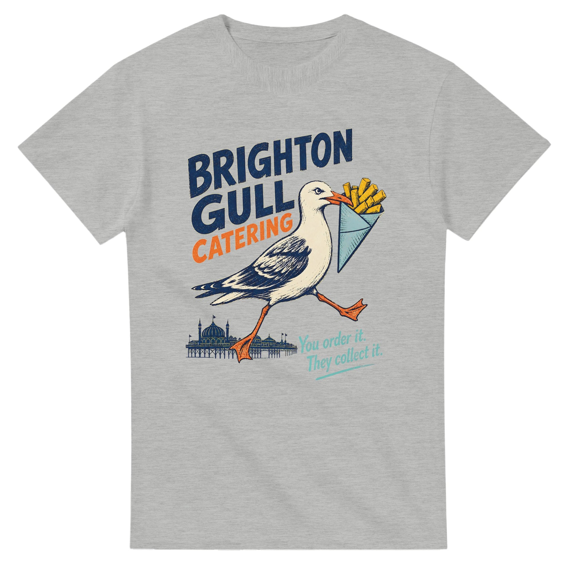 Brighton Gull Catering - You Order It, They Collect It T-shirt — product view 6