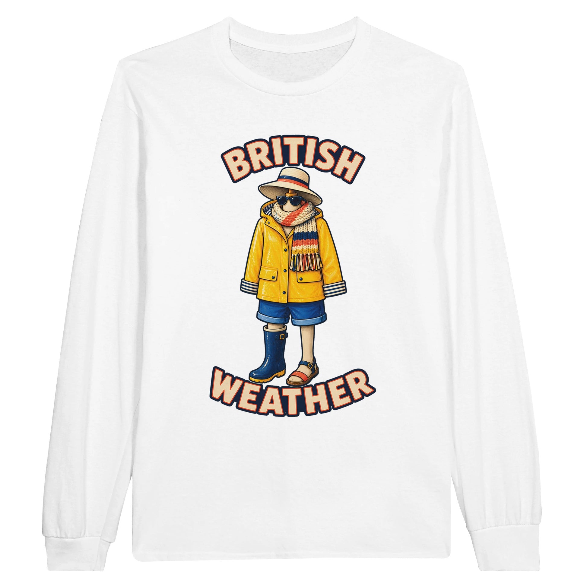 British Weather All-Weather Outfit Long-Sleeve T-shirt — product view 1