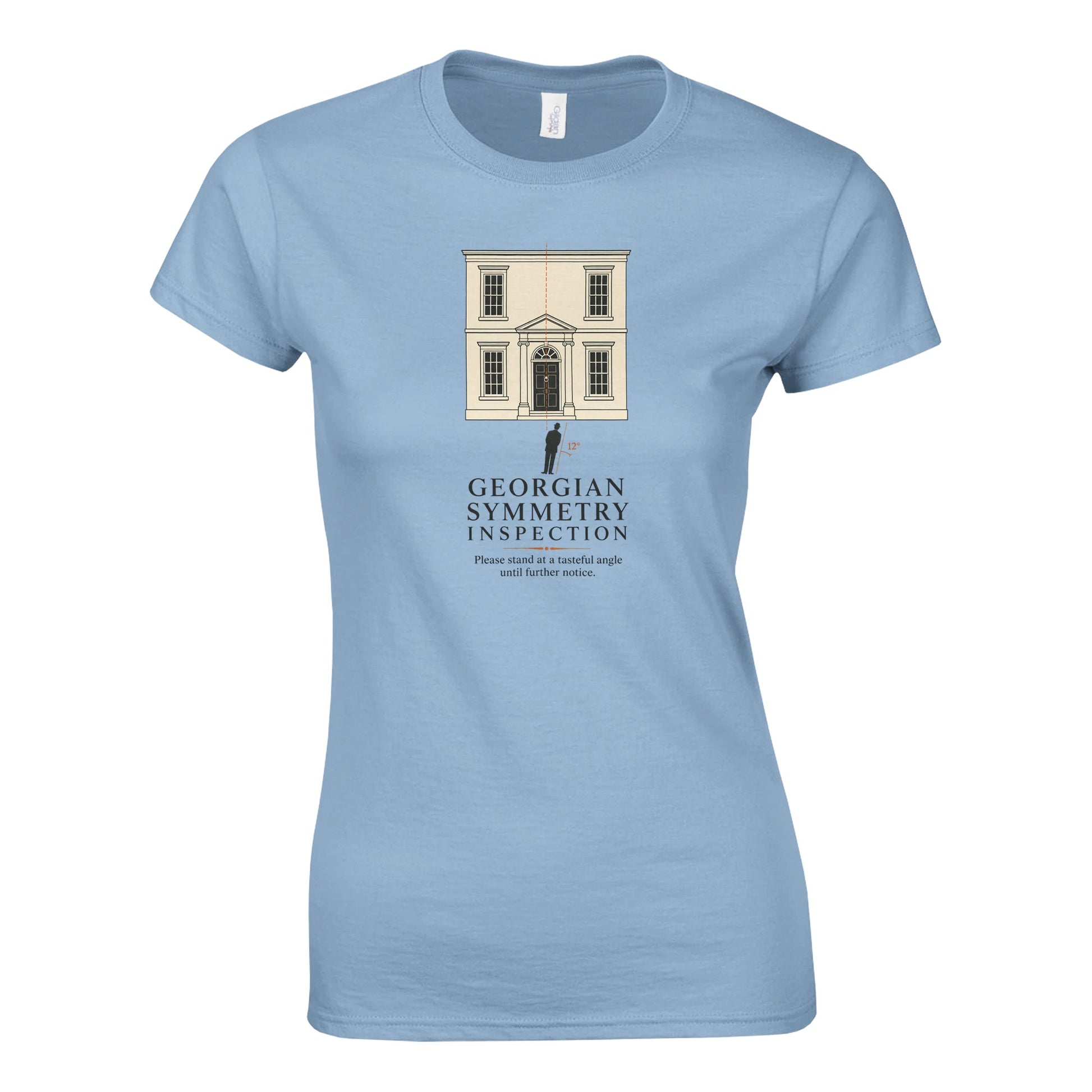 Georgian Symmetry Inspection — Bath Women's T-shirt — product view 3