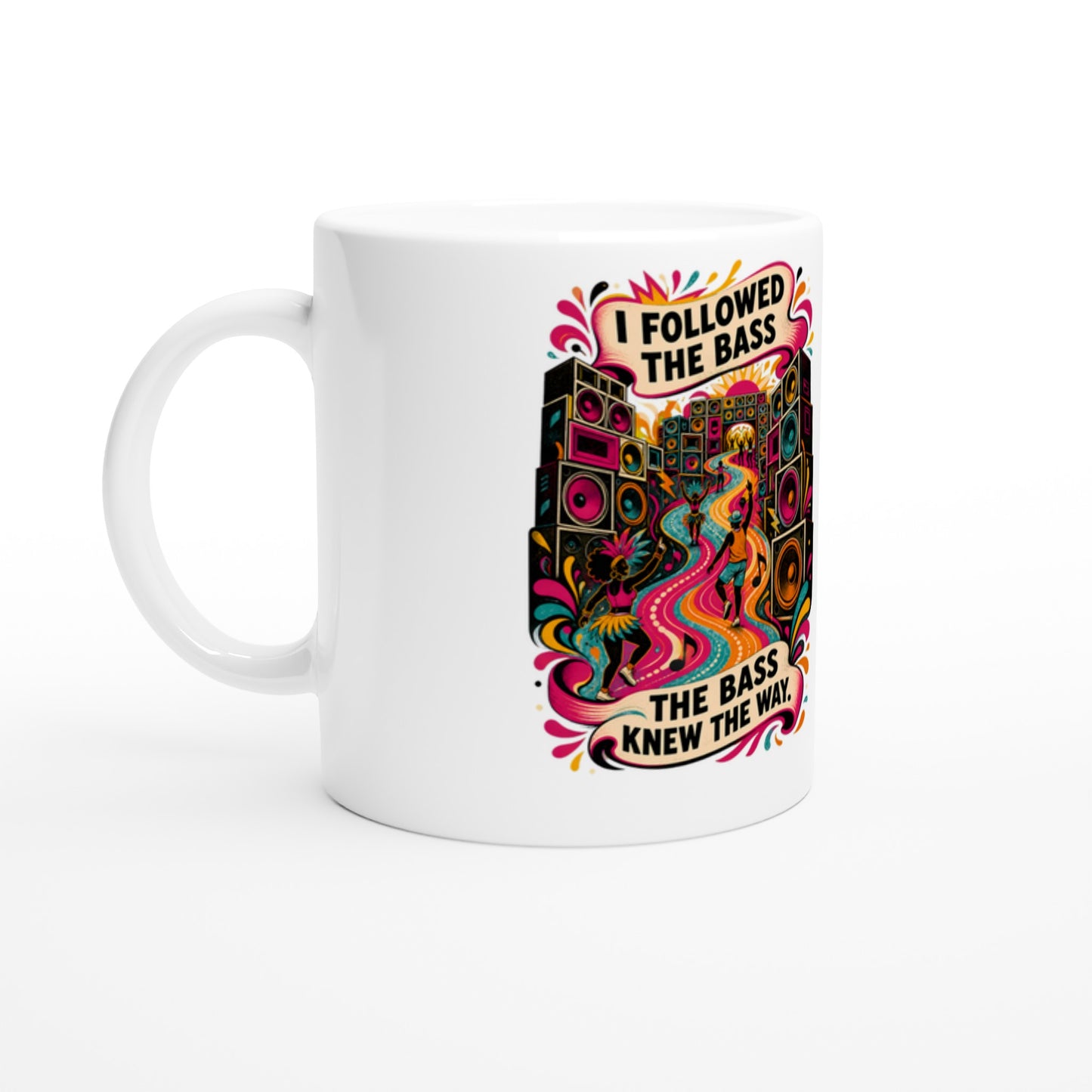 I Followed the Bass Mug — product view 2