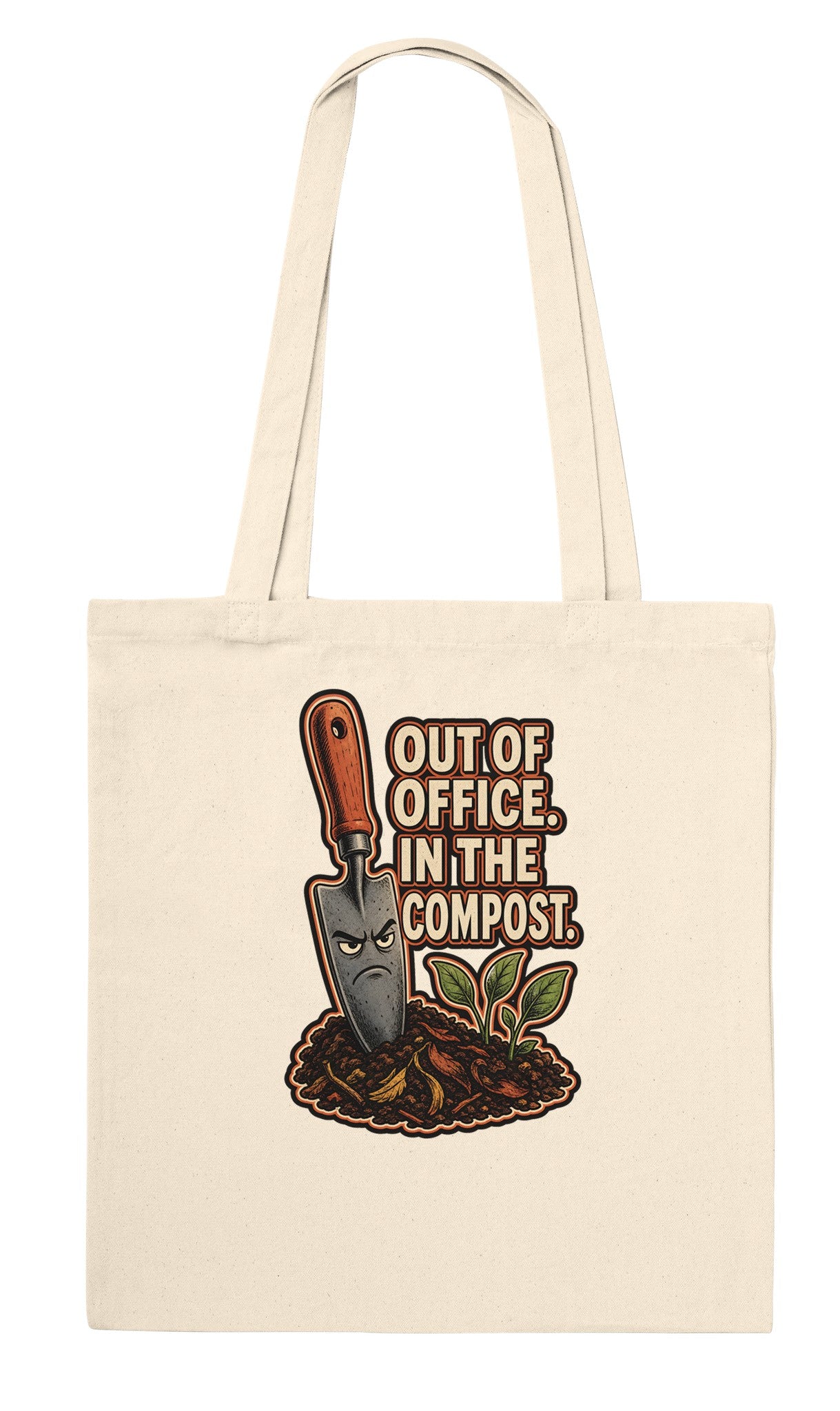 Out of Office, In the Compost Tote Bag — product view 6