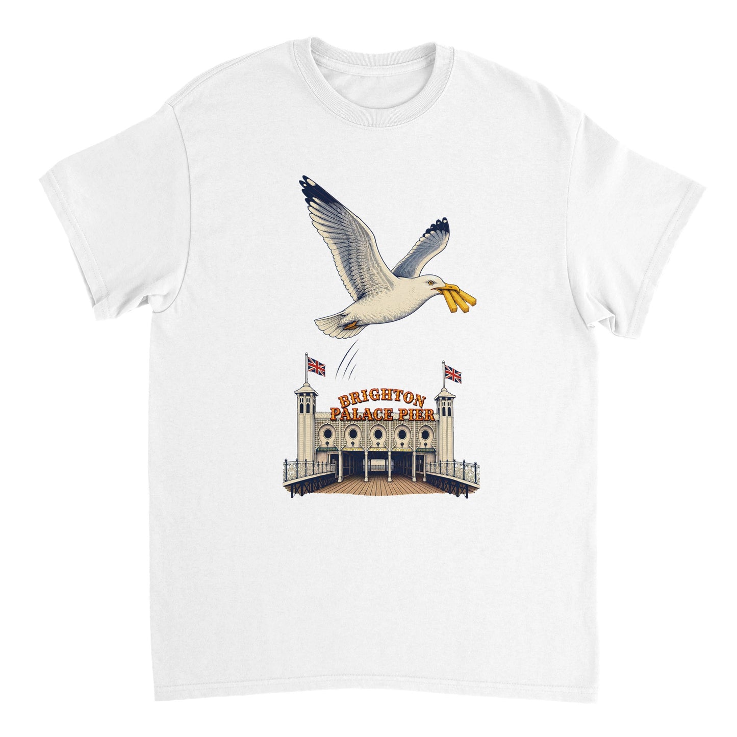 Brighton Palace Pier Chip Heist T-shirt — product view 17