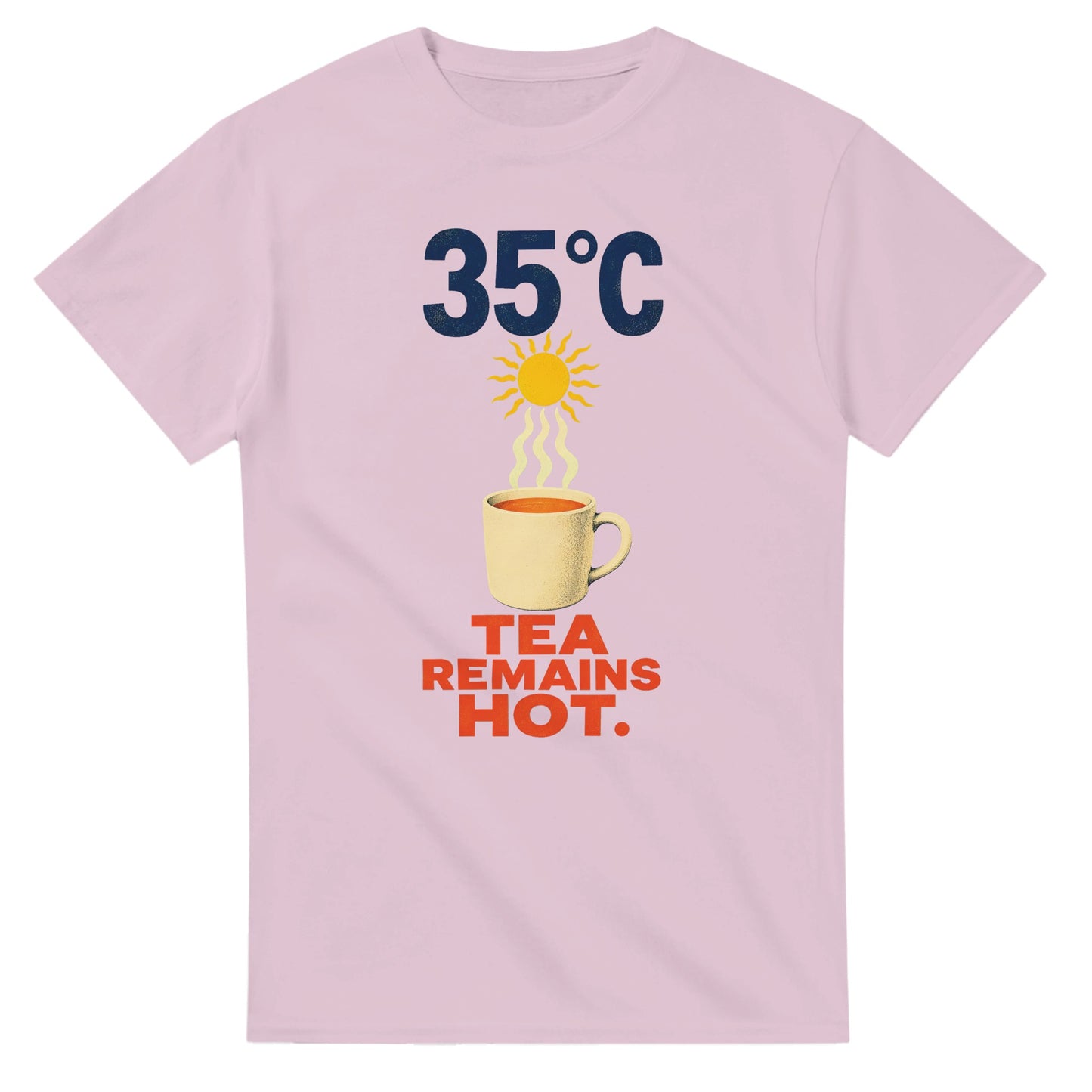 35°C — Tea Remains Hot T-shirt — product view 4