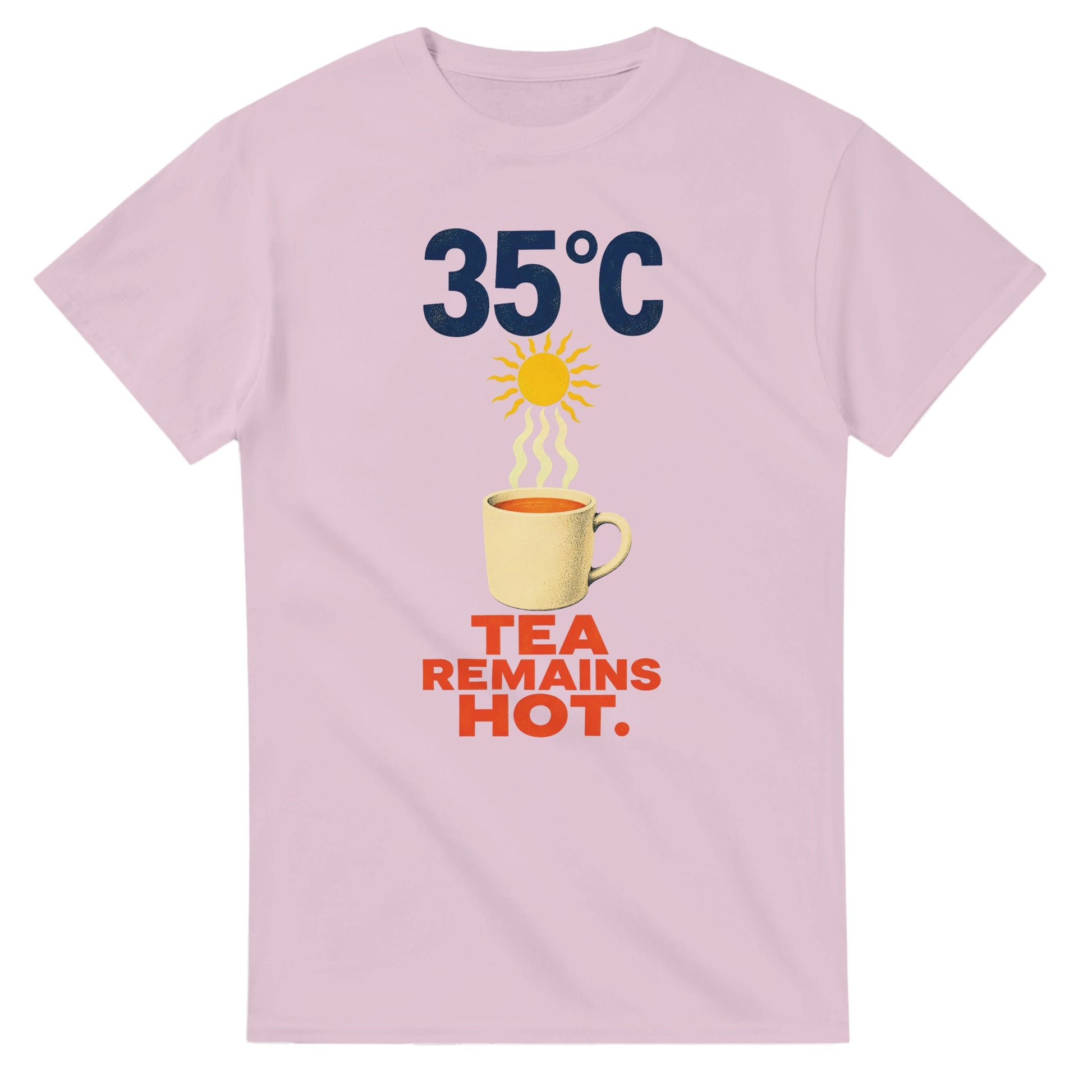 35°C — Tea Remains Hot T-shirt — product view 4