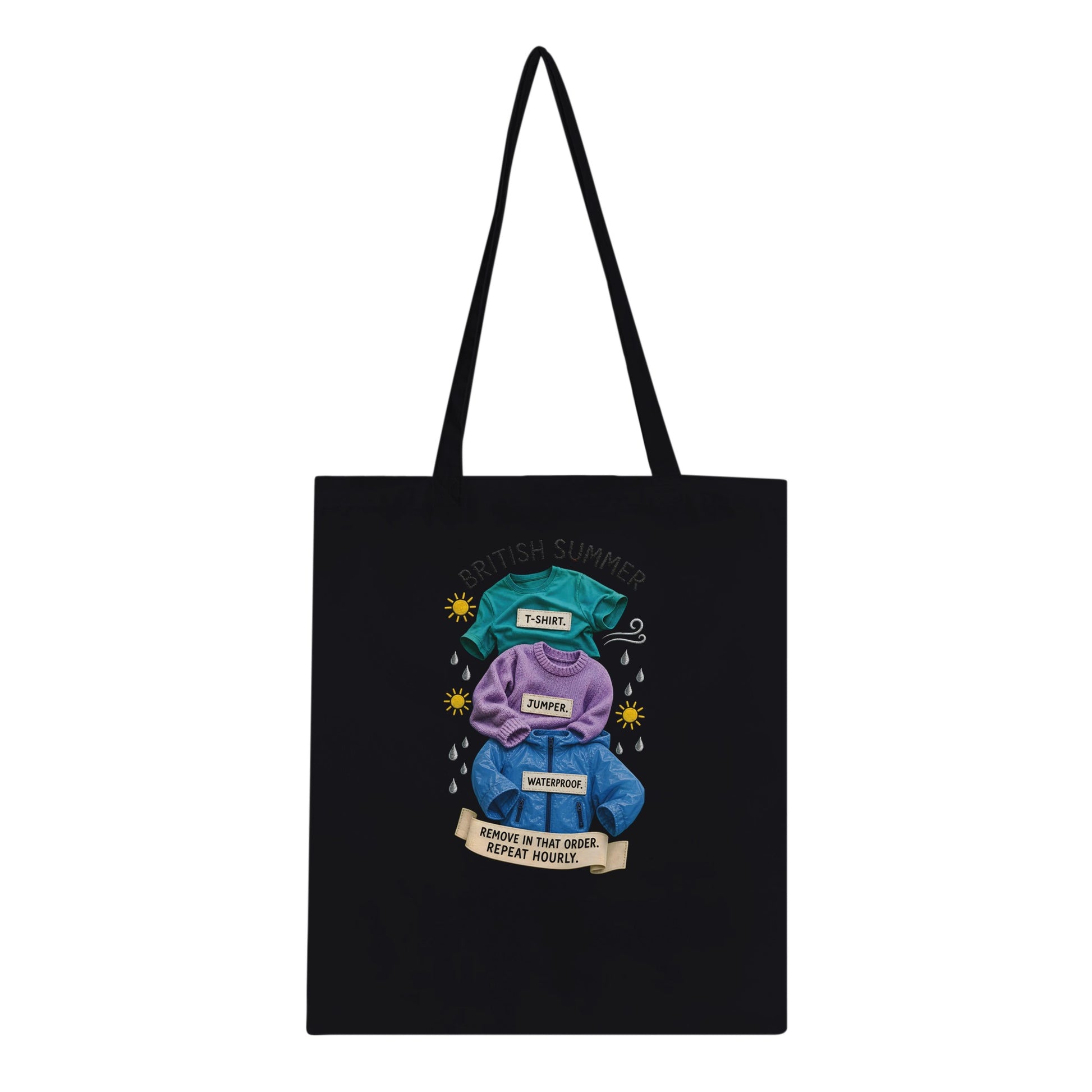 British Summer: Repeat Layers Hourly Tote Bag — product view 4
