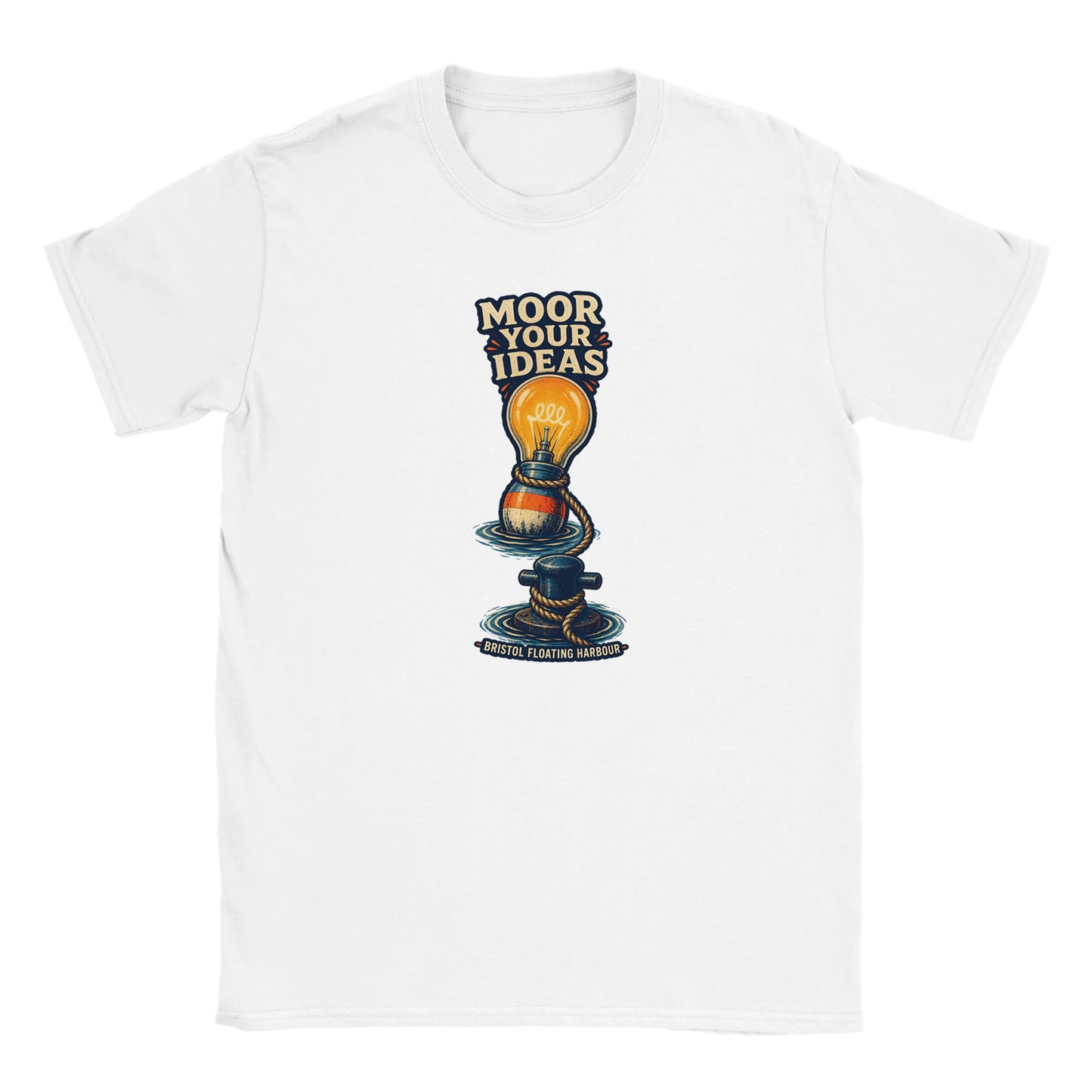 Moor Your Ideas – Bristol Floating Harbour Kids' T-shirt — product view 2