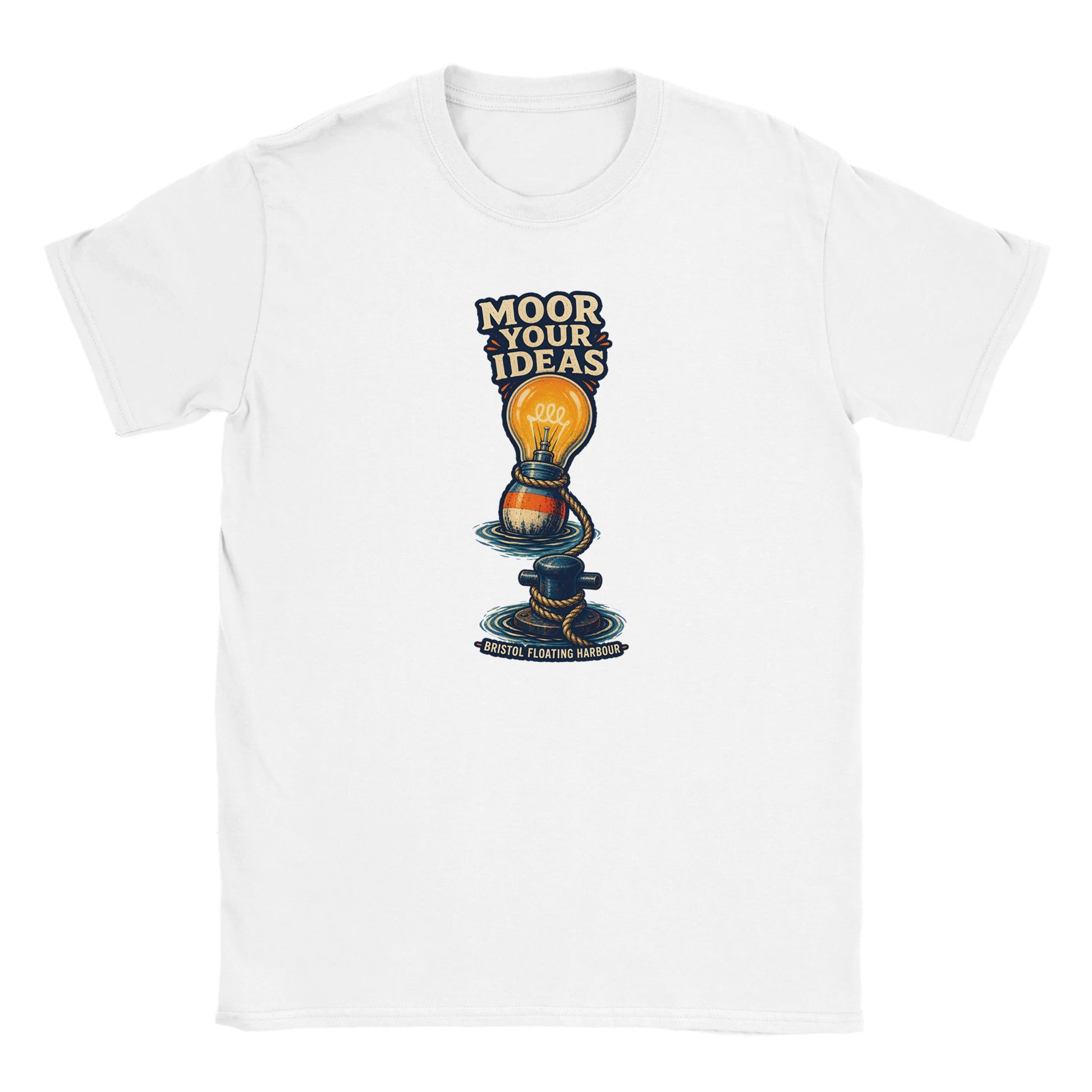Moor Your Ideas – Bristol Floating Harbour Kids' T-shirt — product view 2