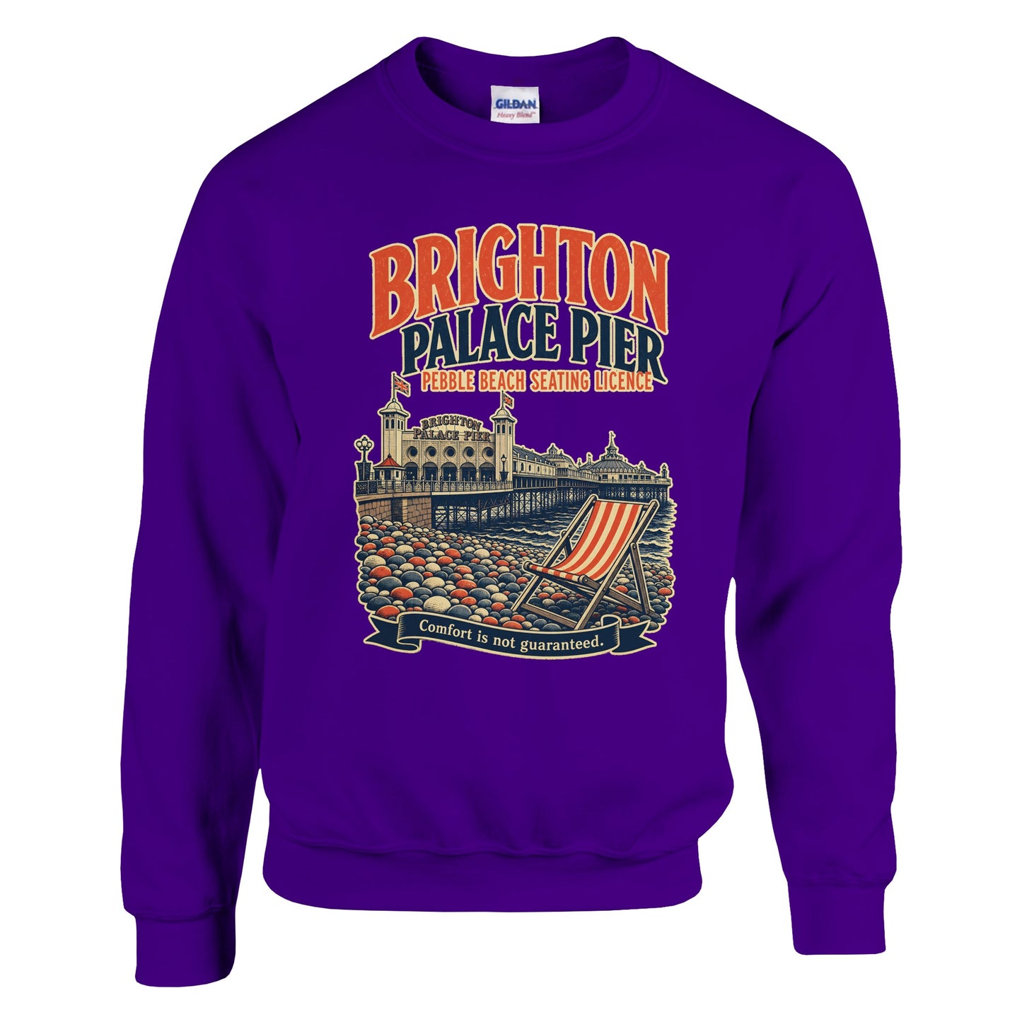 Brighton Pebble Beach Seating Licence Sweatshirt — product view 6