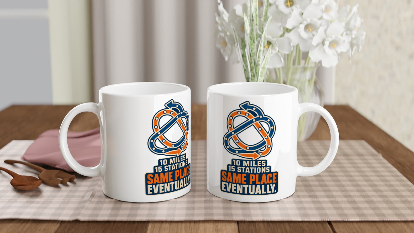 Glasgow Same Place Eventually Mug — product view 4