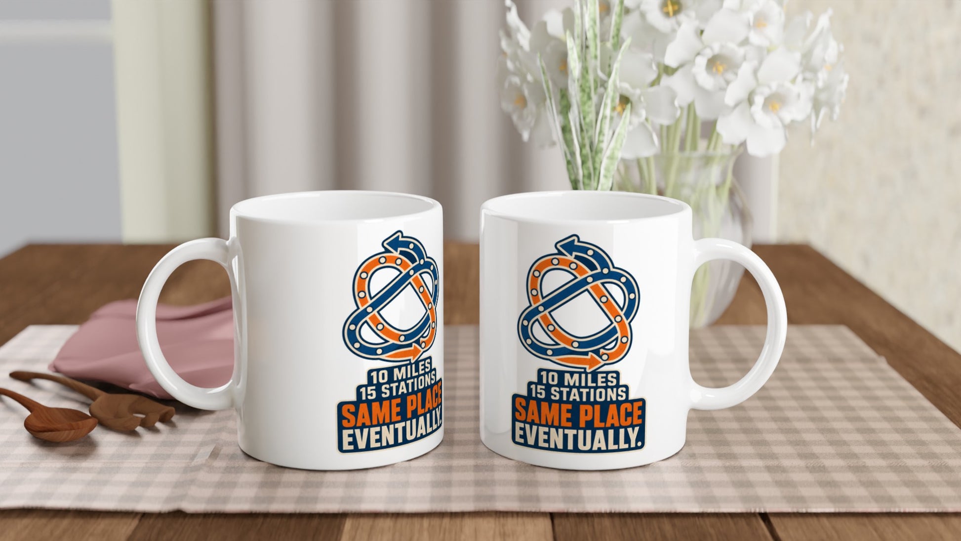 Glasgow Same Place Eventually Mug — product view 4