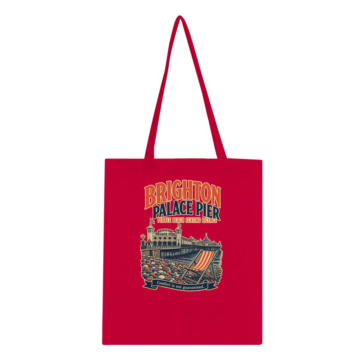 Brighton Pebble Beach Seating Licence Tote Bag — product view 4
