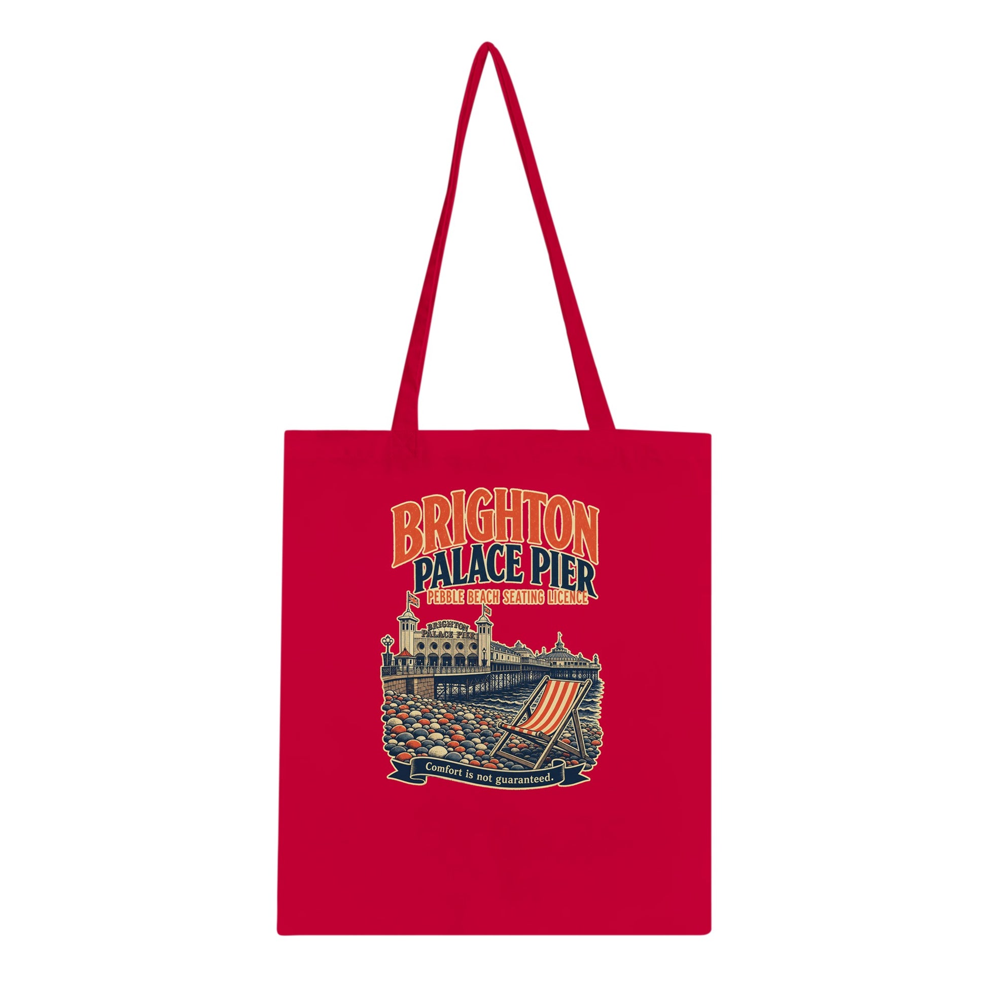 Brighton Pebble Beach Seating Licence Tote Bag — product view 5