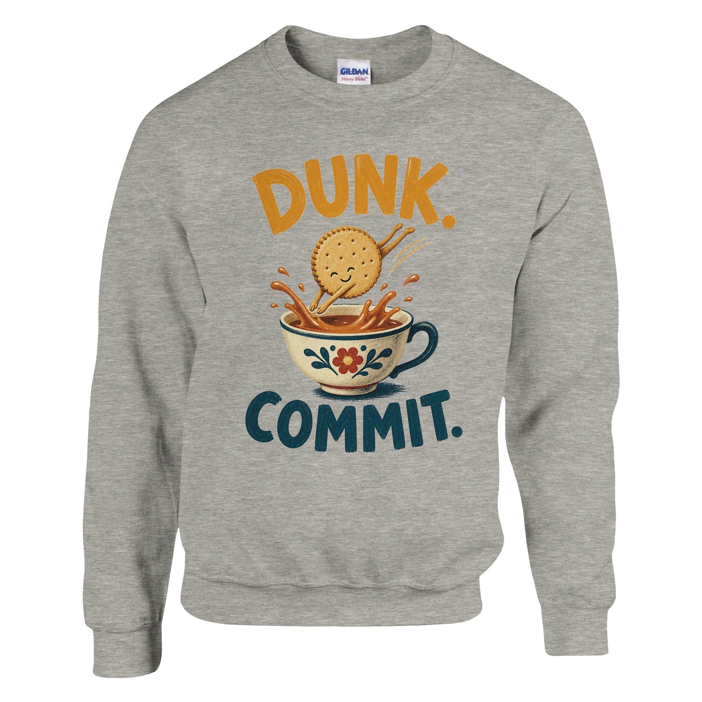 Dunk. Commit. Tea Biscuit Graphic Sweatshirt — product view 17
