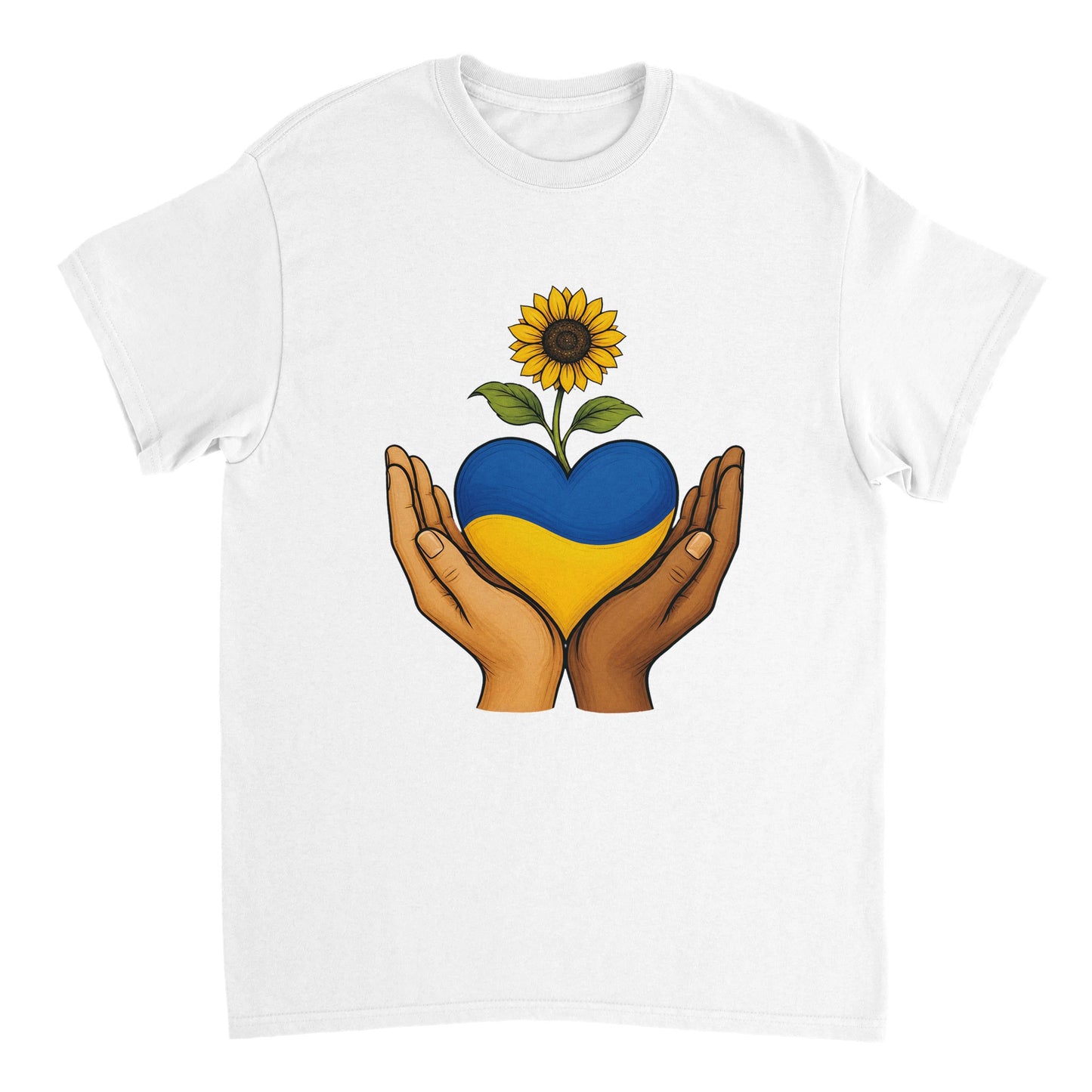 Hands With Ukraine T-shirt — product view 17