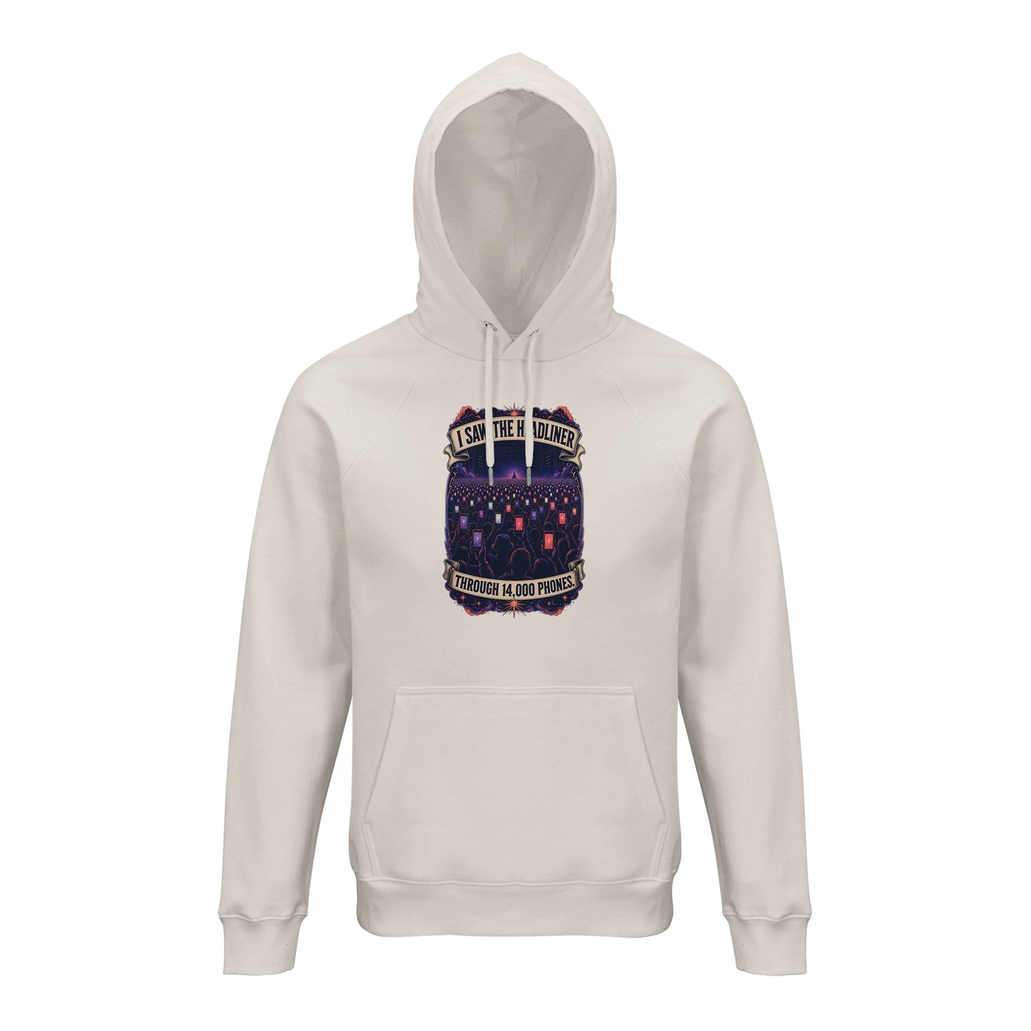 The Headliner Through 14,000 Phones Hoodie — product view 1