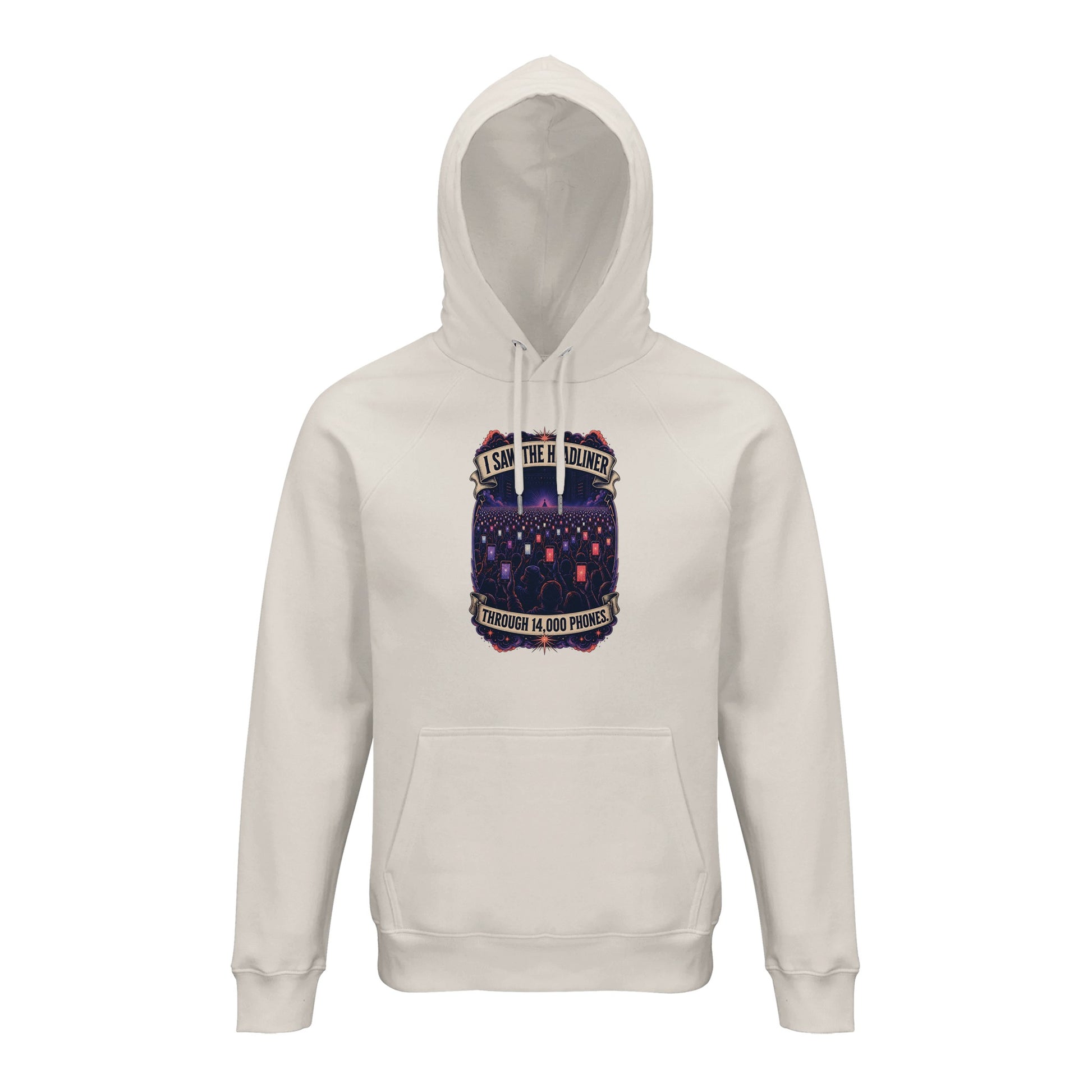 The Headliner Through 14,000 Phones Hoodie — product view 1