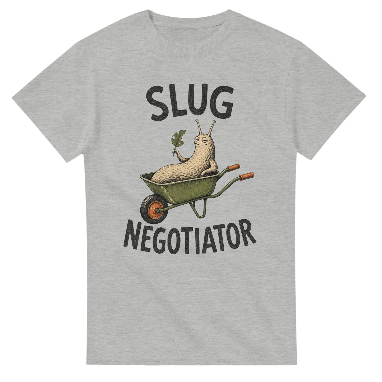 Slug Negotiator Garden Graphic T-shirt — product view 2