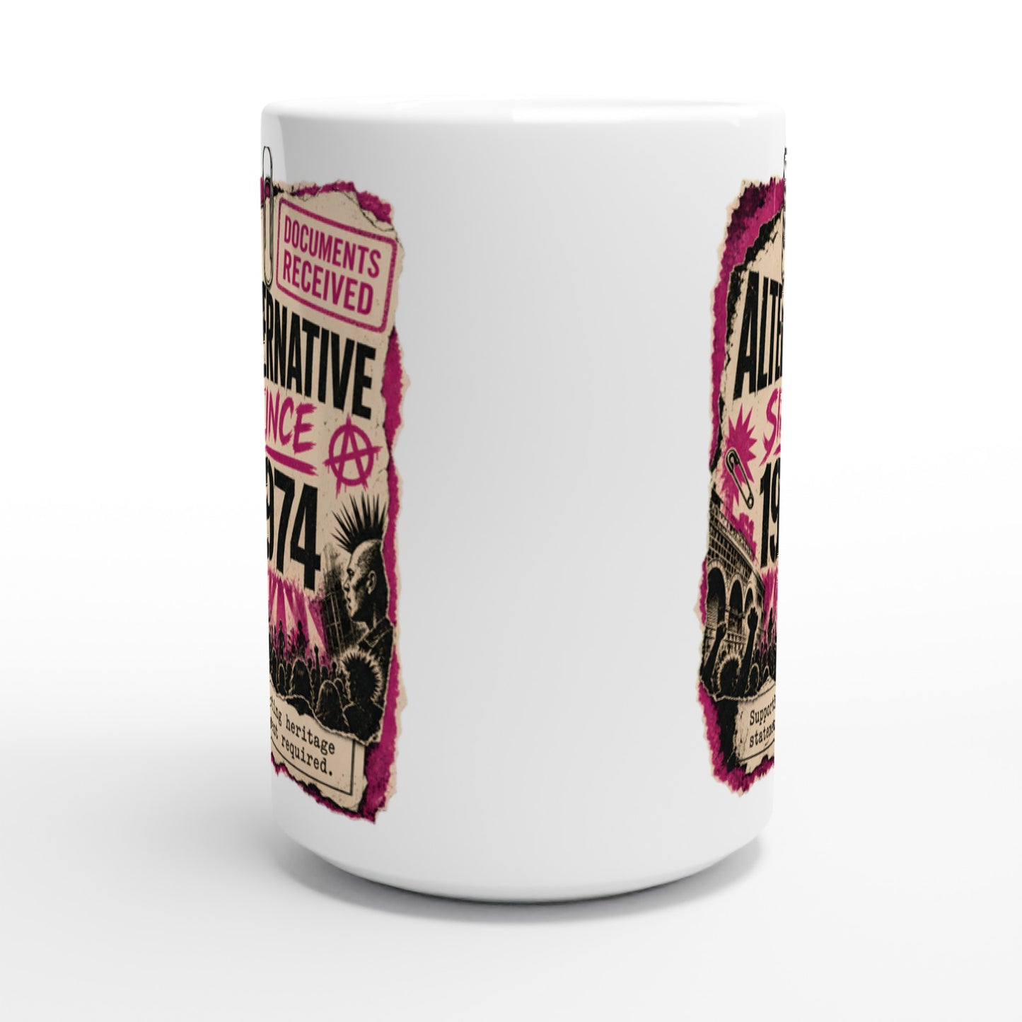 Camden Alternative Since 1974 — Illustrated Large Mug — product view 2