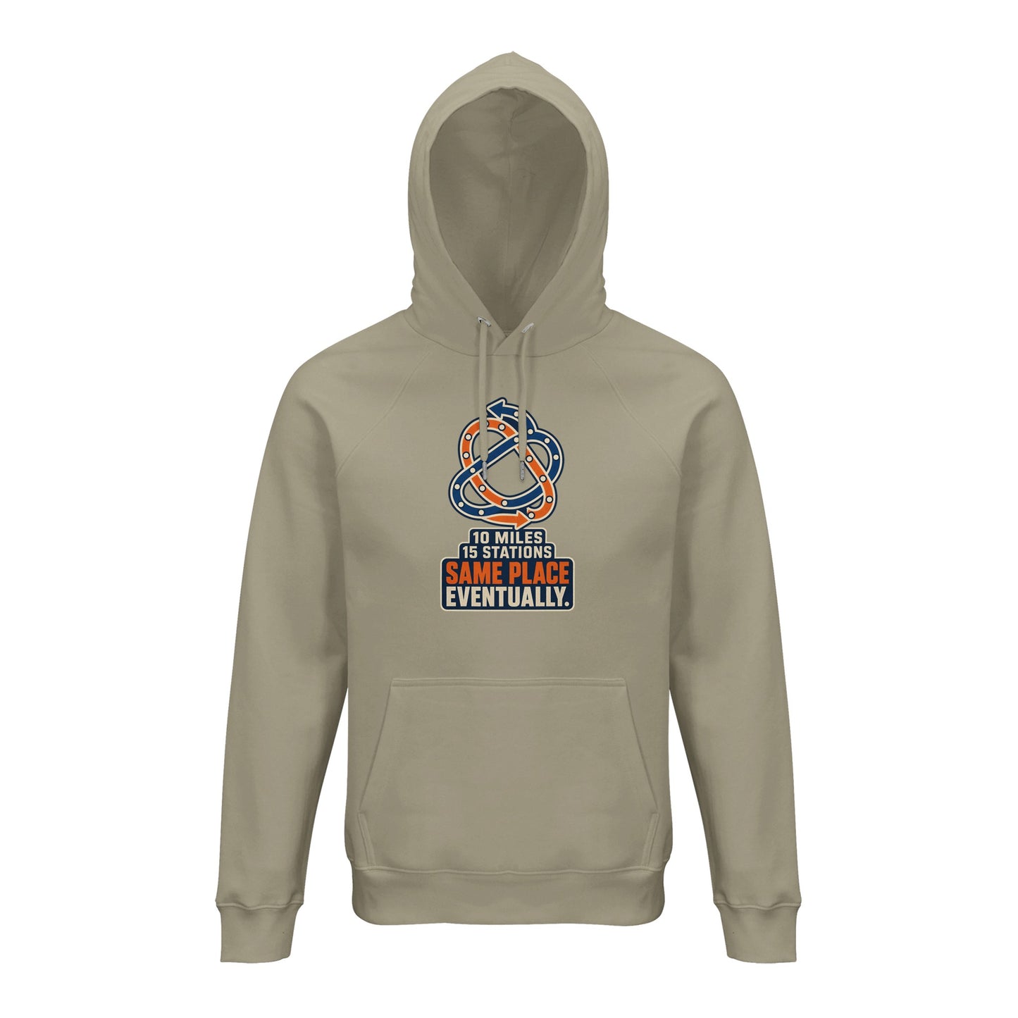 Glasgow Same Place Eventually Hoodie — product view 3