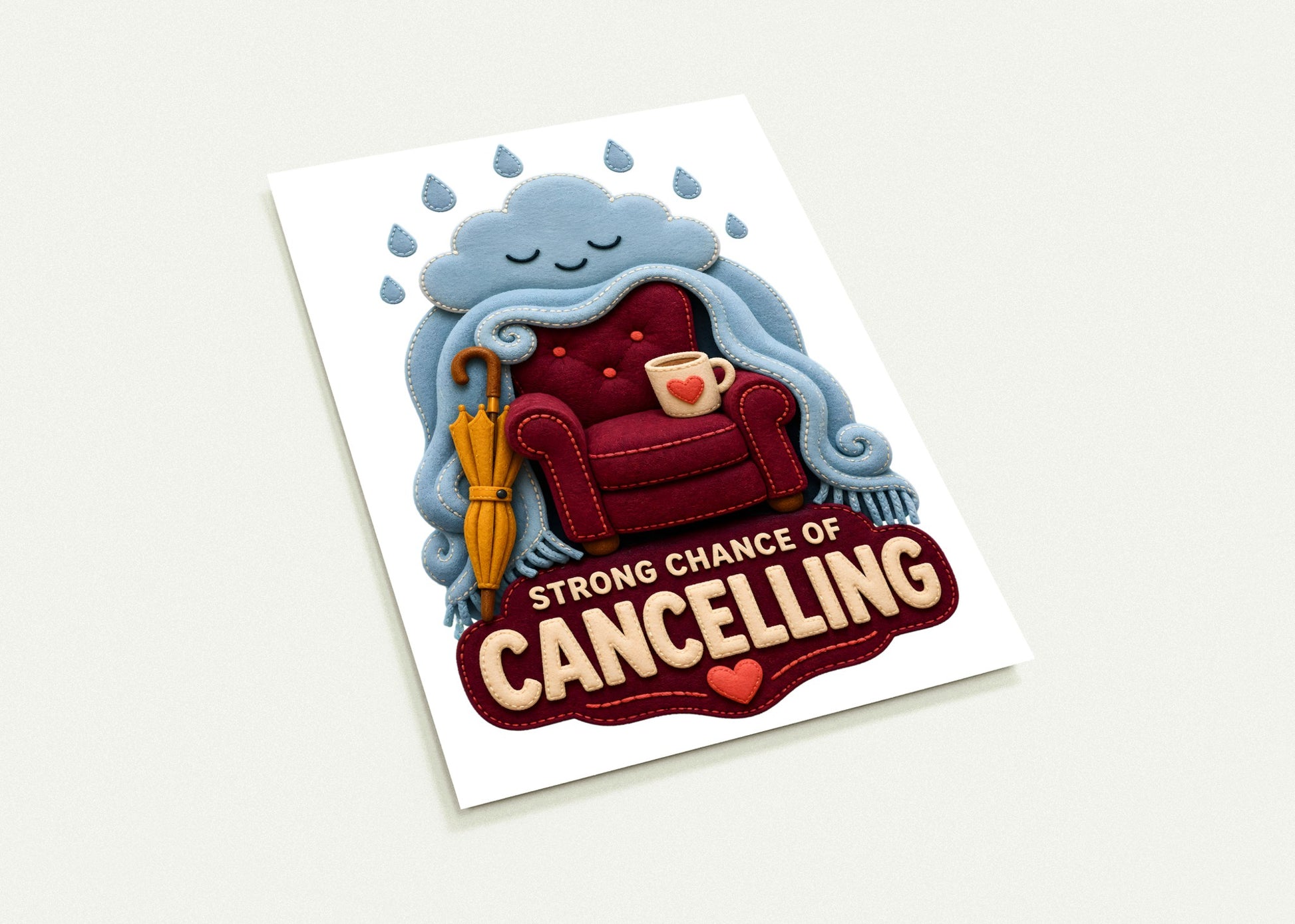 Strong Chance of Cancelling Postcard Pack — product view 3