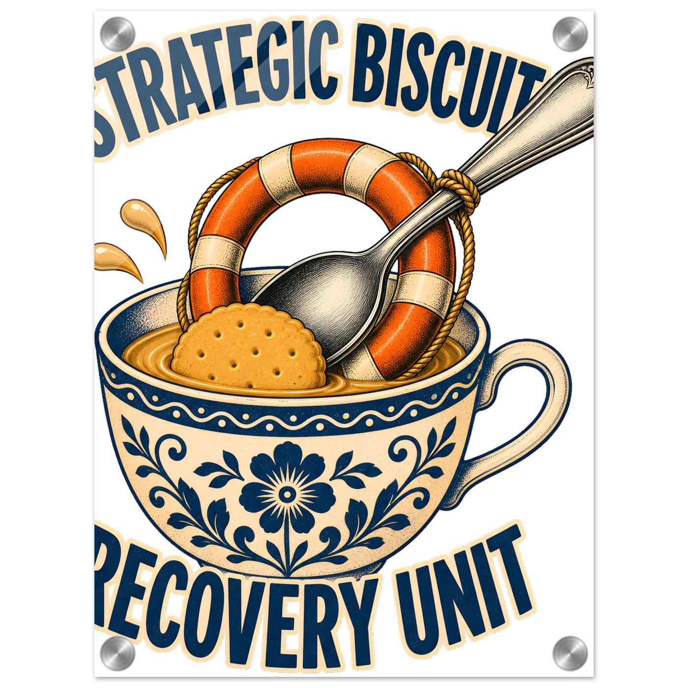 Strategic Biscuit Recovery Unit Acrylic Print