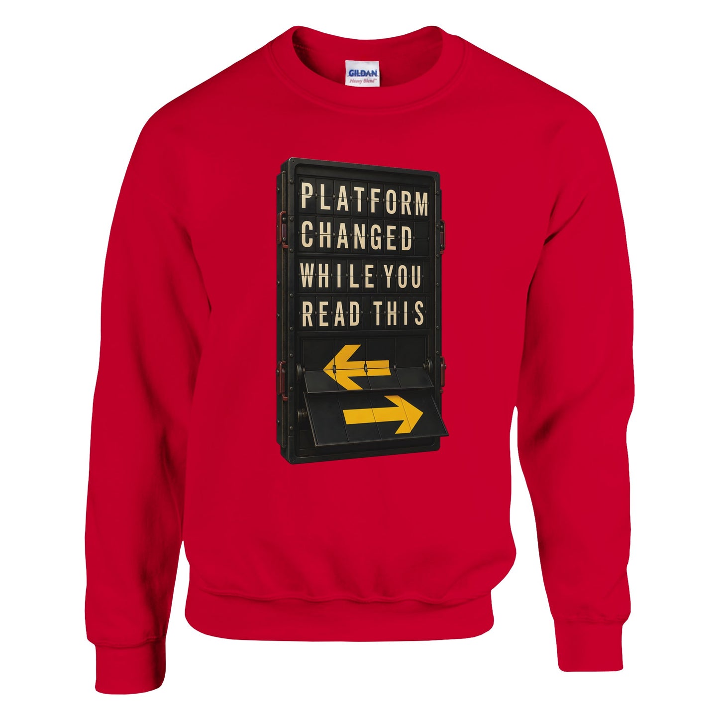 Platform Changed While You Read This Sweatshirt — product view 3