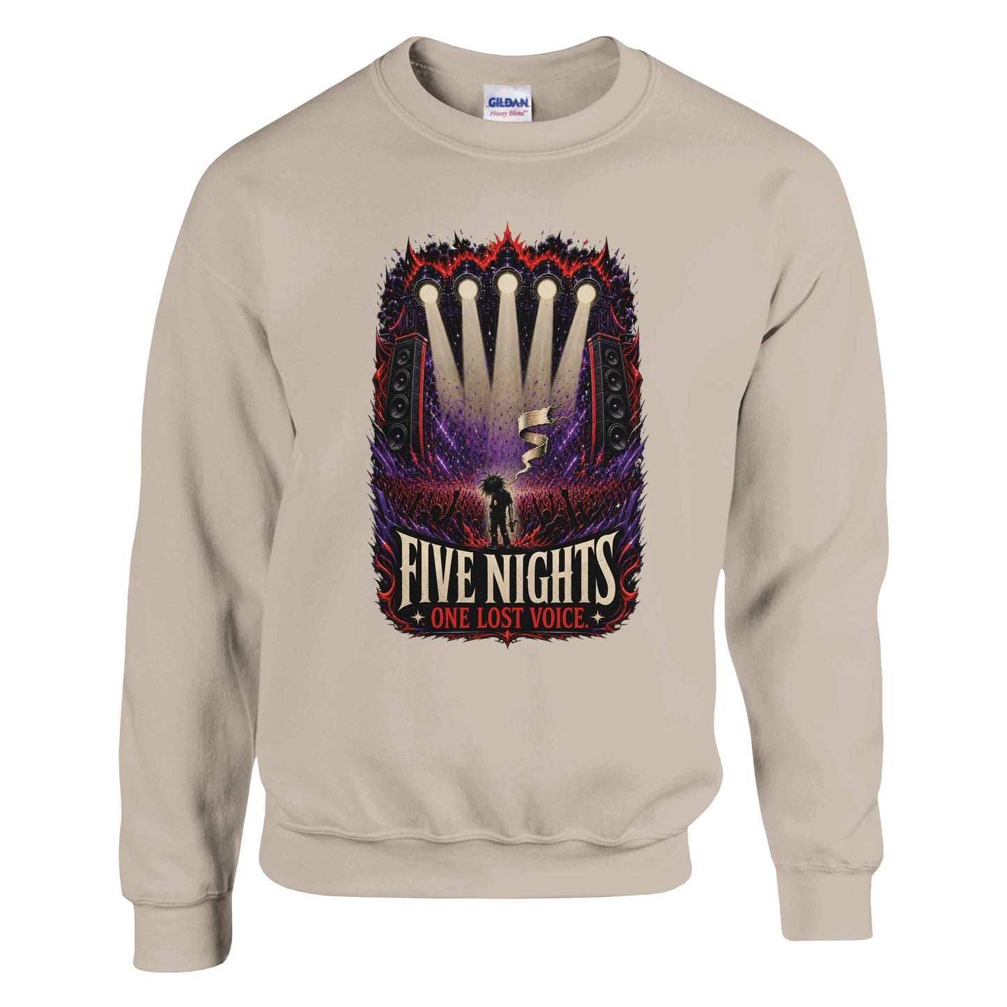 Five Nights, One Lost Voice Sweatshirt — product view 2
