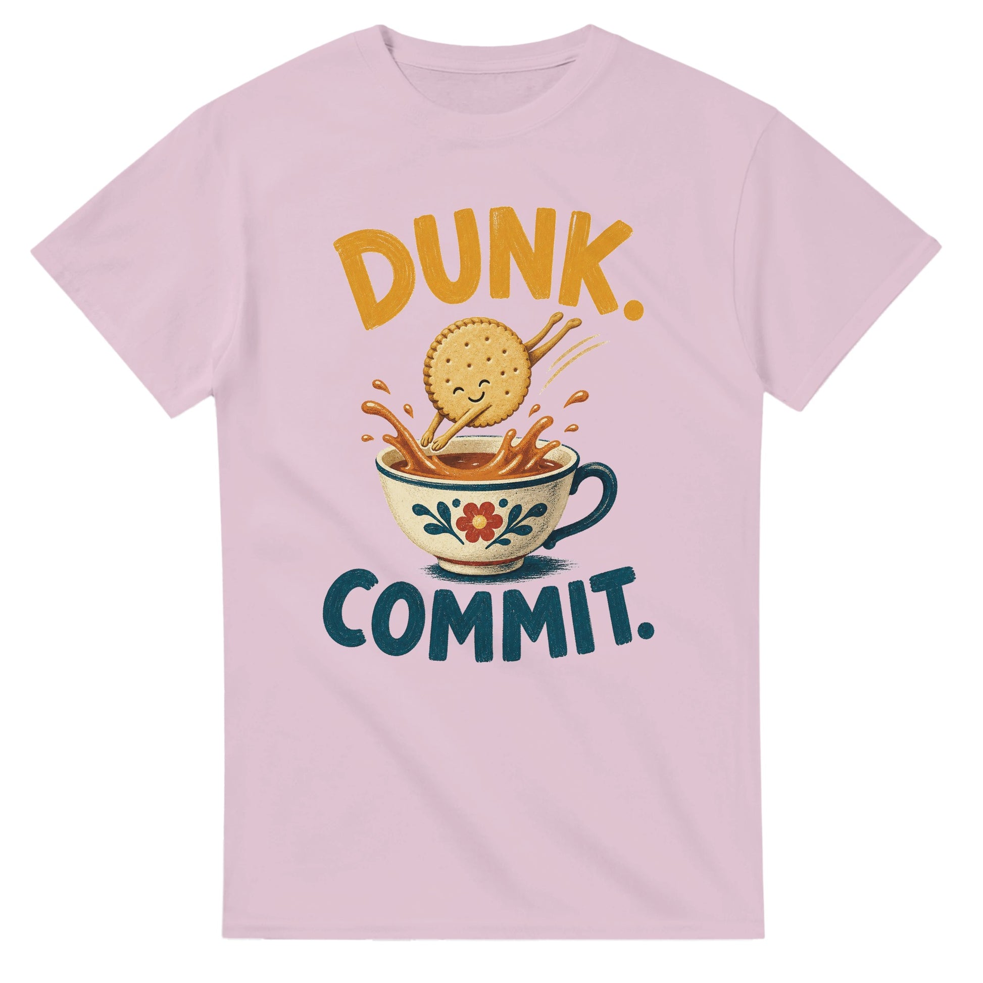 Dunk. Commit. Tea Biscuit Graphic T-shirt — product view 4