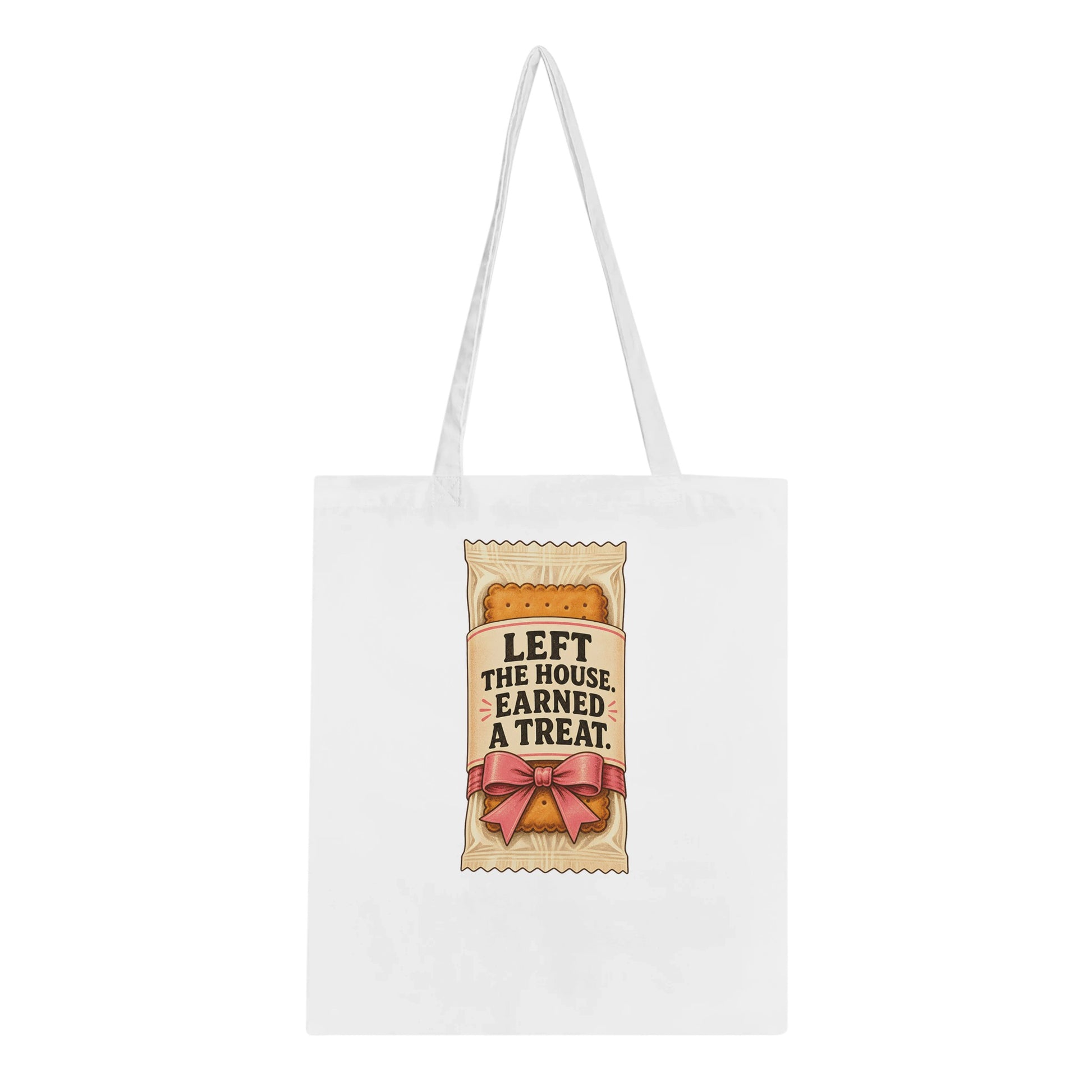 Left the House, Earned a Treat Tote Bag — product view 1