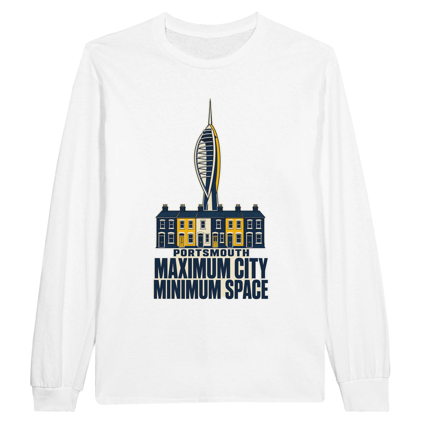 Portsmouth Maximum City Minimum Space Long-Sleeve T-shirt