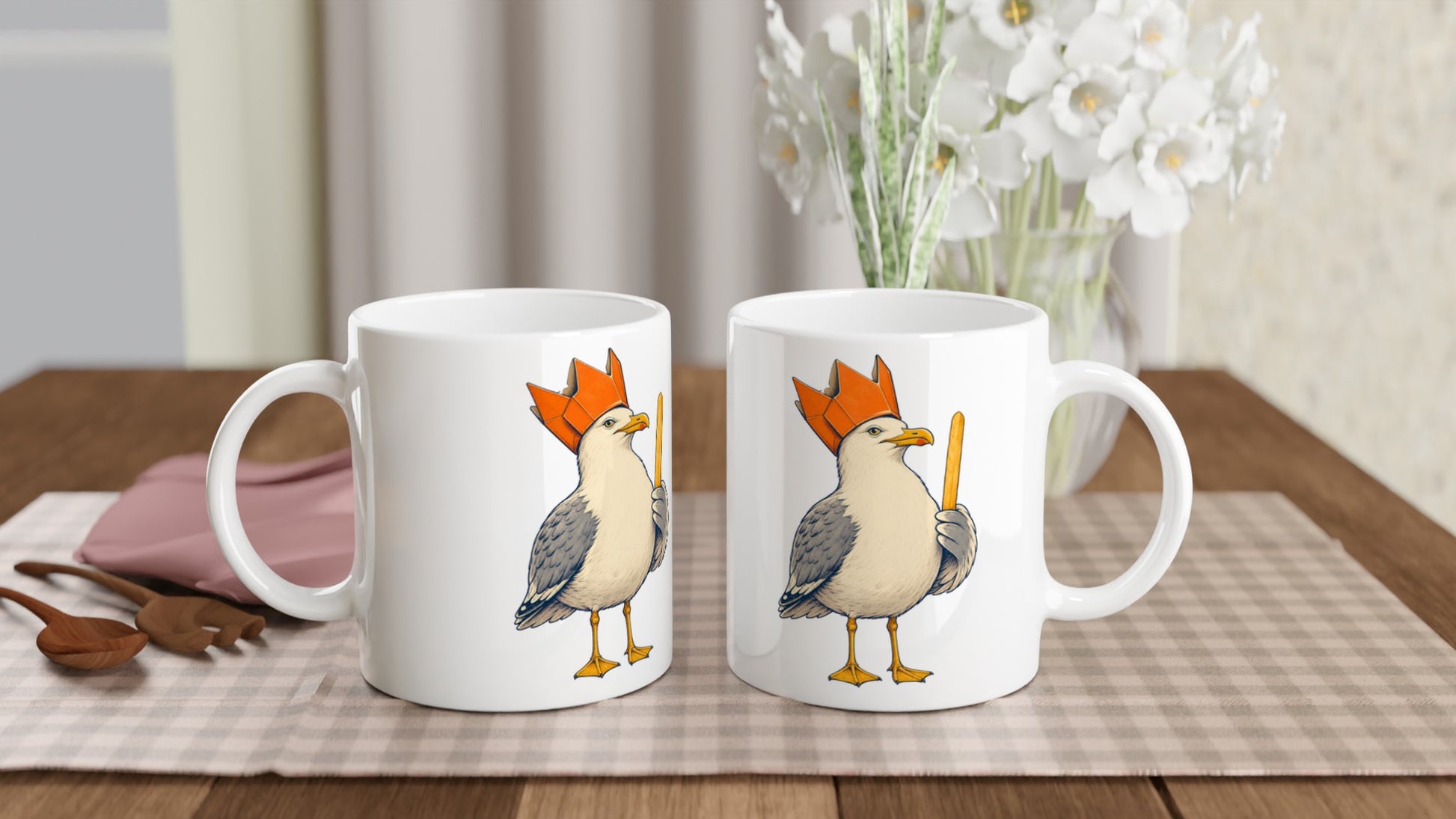 The Chip Crown Gull Mug — product view 4