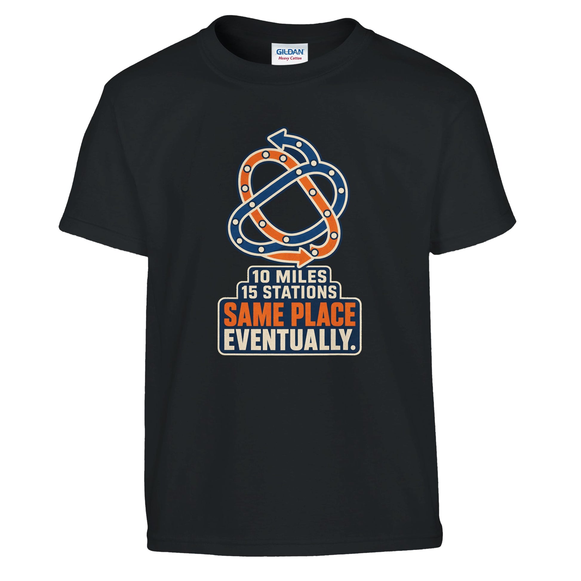 Glasgow Same Place Eventually Kids' T-shirt — product view 2
