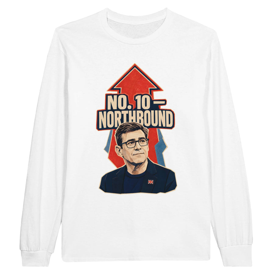 No. 10 — Northbound Andy Burnham Political Satire