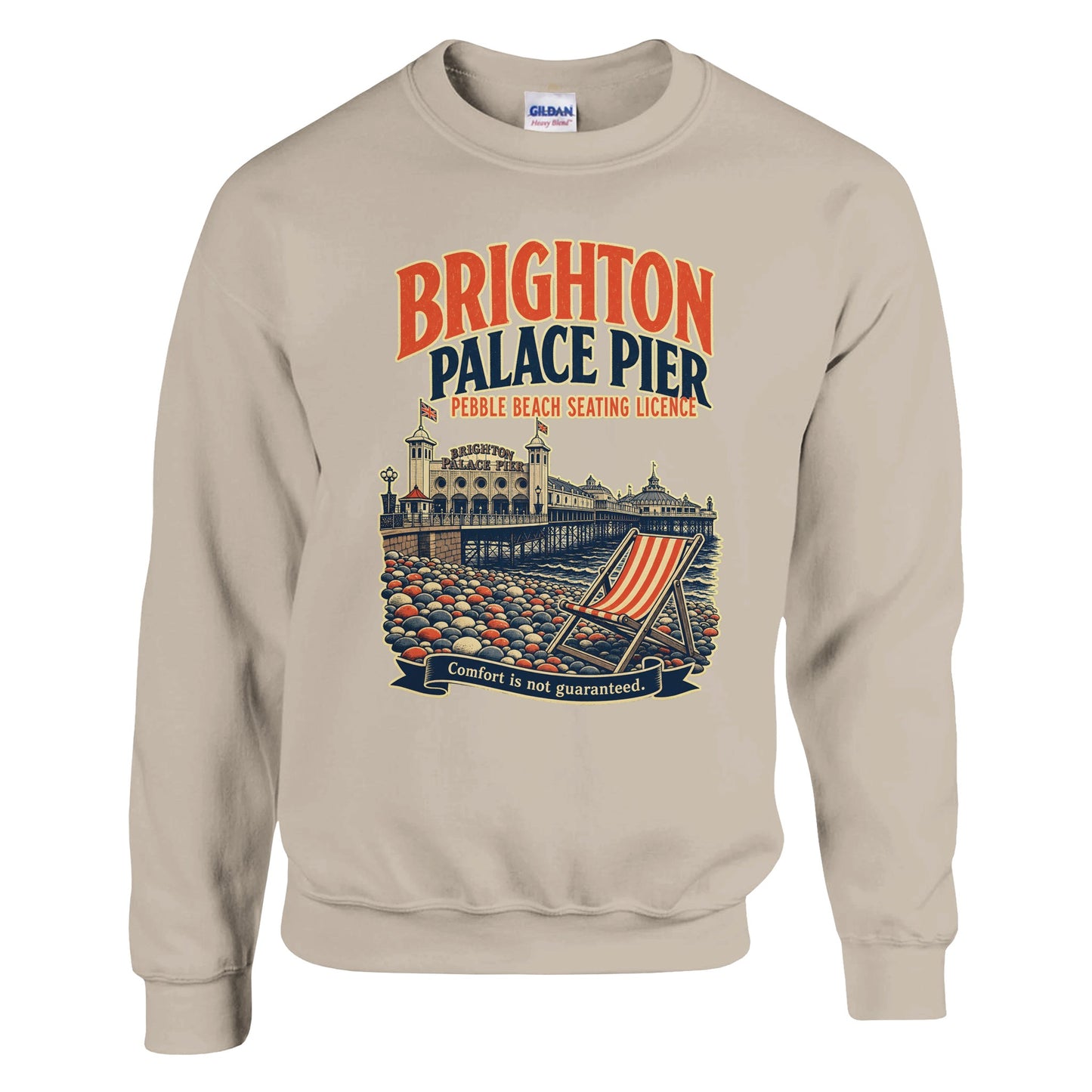 Brighton Pebble Beach Seating Licence Sweatshirt — product view 14