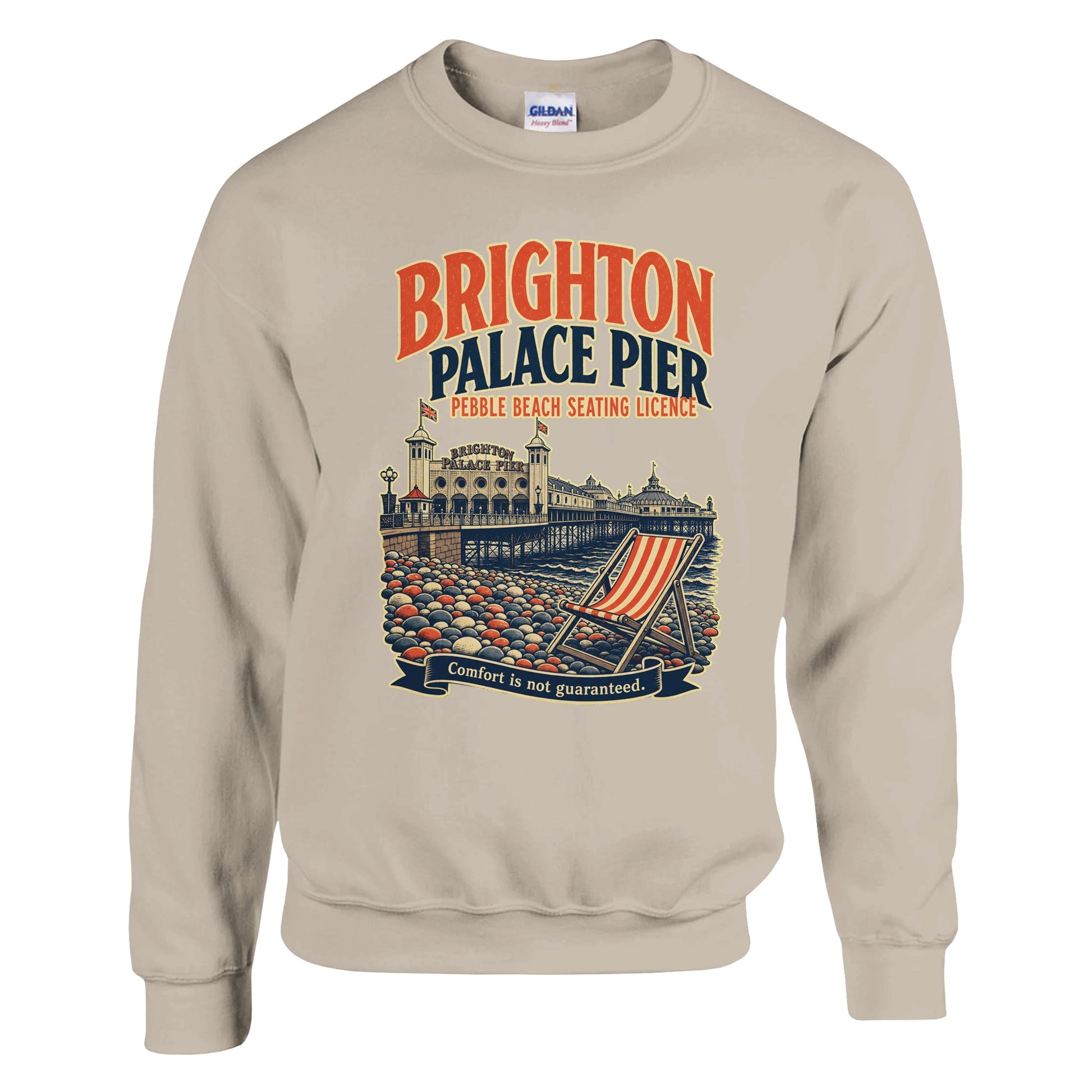Brighton Pebble Beach Seating Licence Sweatshirt — product view 14