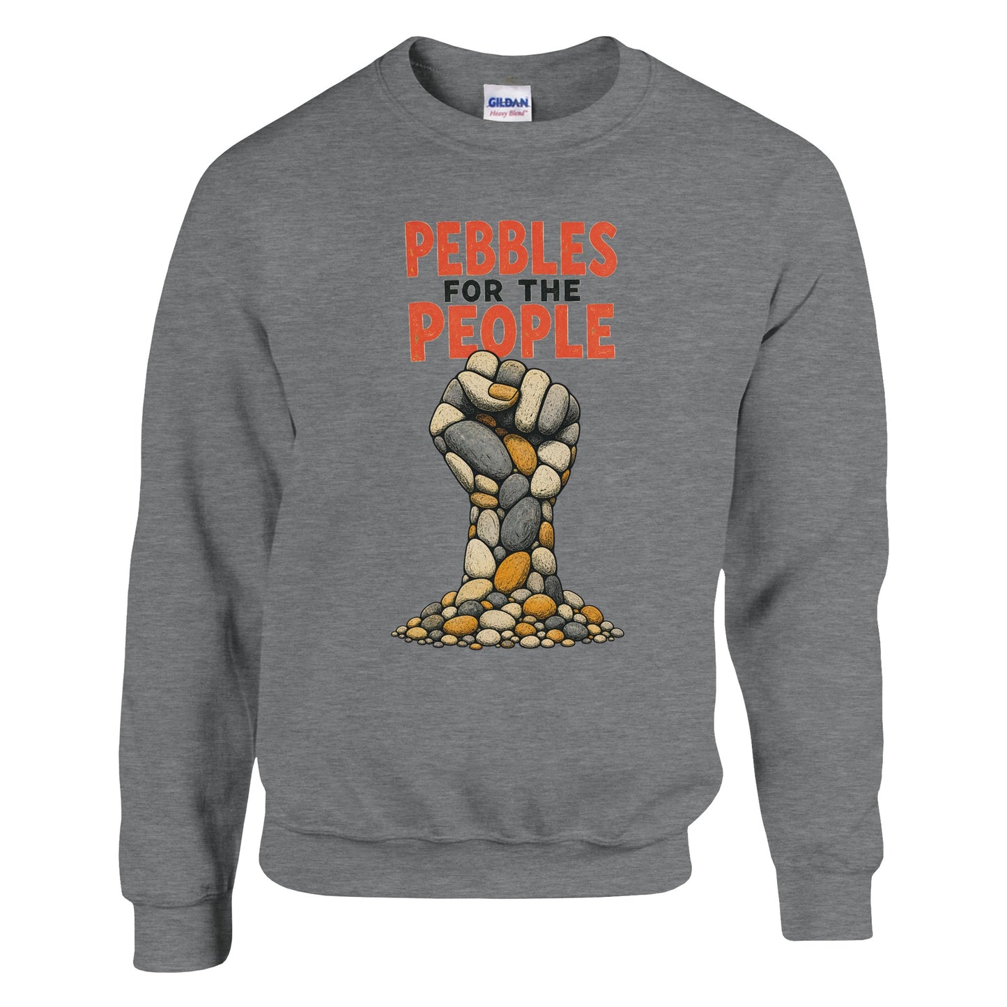 Pebbles for the People Graphic Sweatshirt — product view 5
