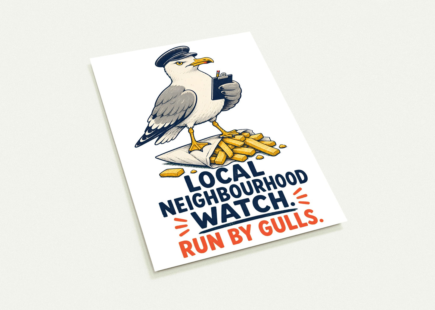 Local Neighbourhood Watch: Run by Gulls Postcard Pack — product view 3