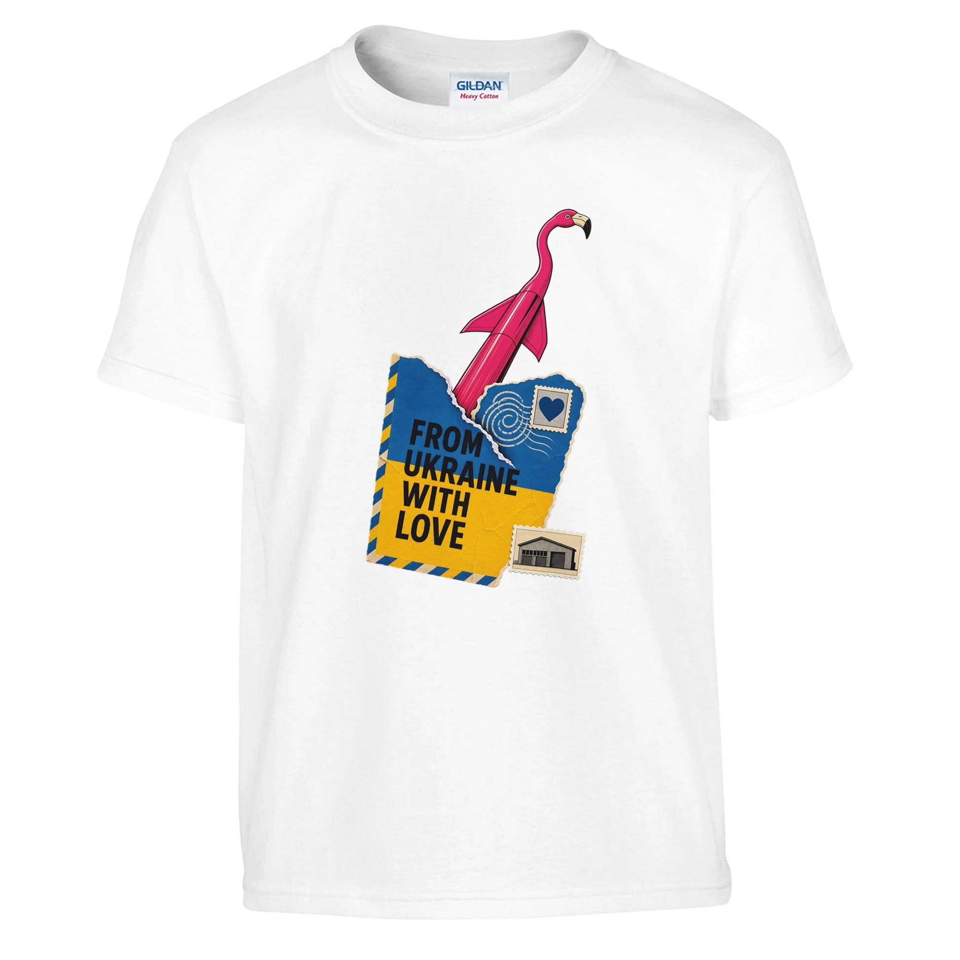 From Ukraine With Love Kids' T-shirt — product view 1