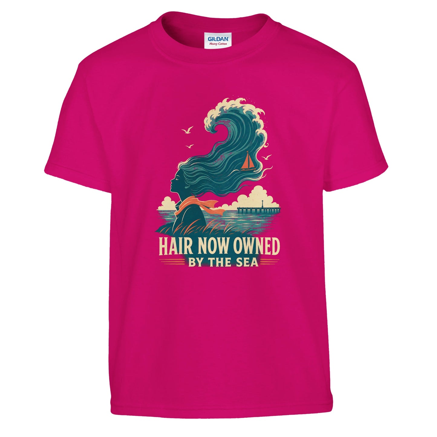 Hair Now Owned by the Sea Kids' T-shirt — product view 11