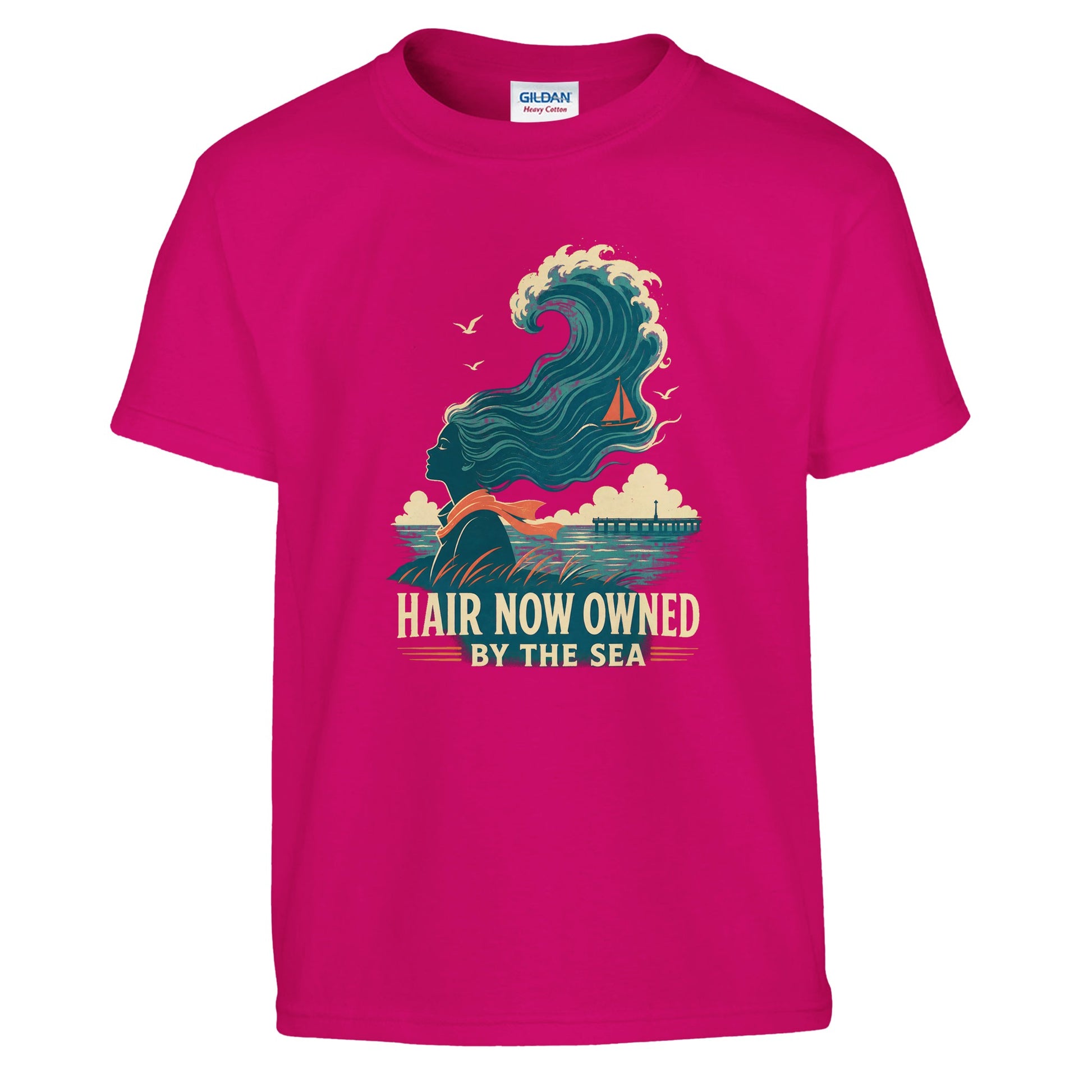 Hair Now Owned by the Sea Kids' T-shirt — product view 11