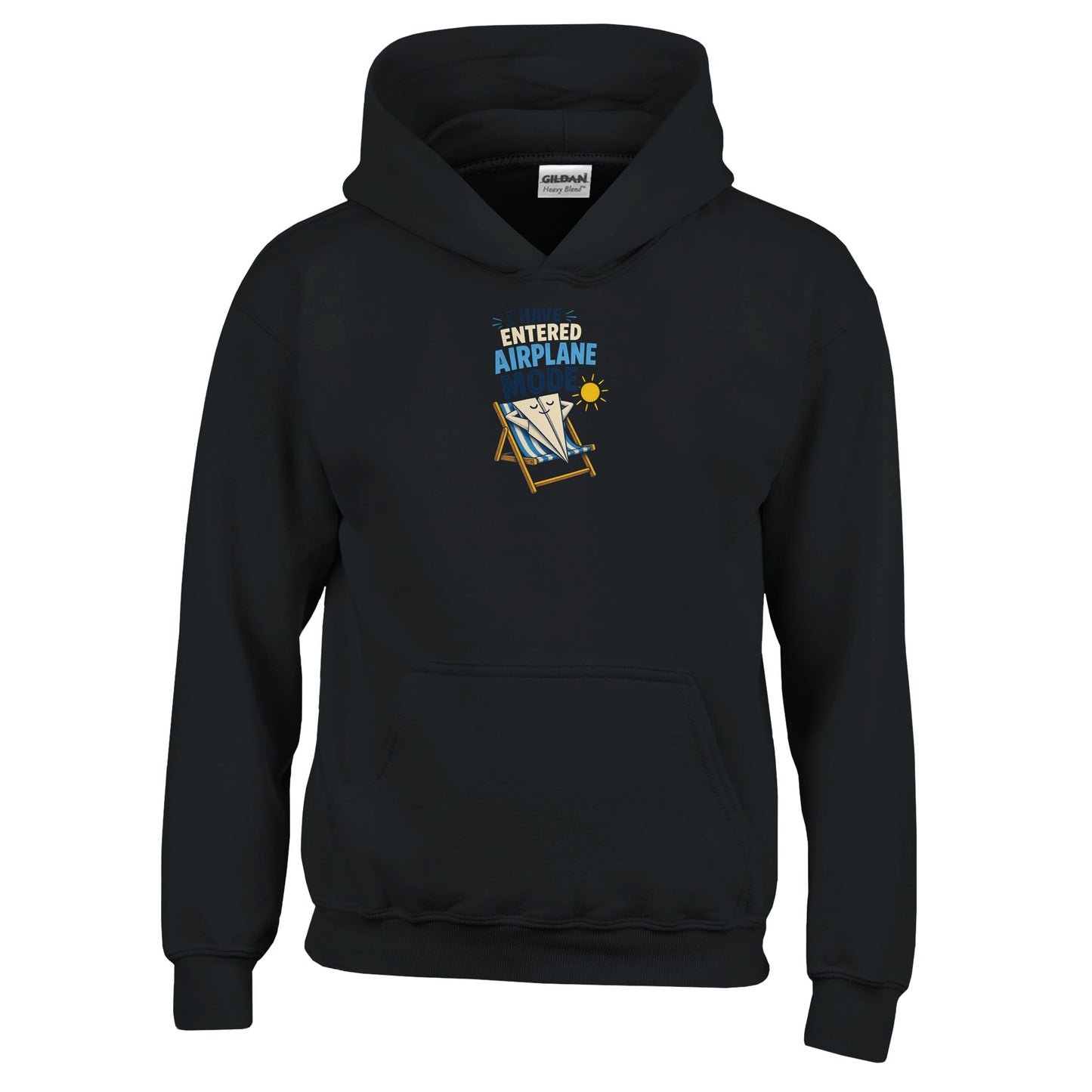 I Have Entered Airplane Mode Graphic Kids' Hoodie — product view 3