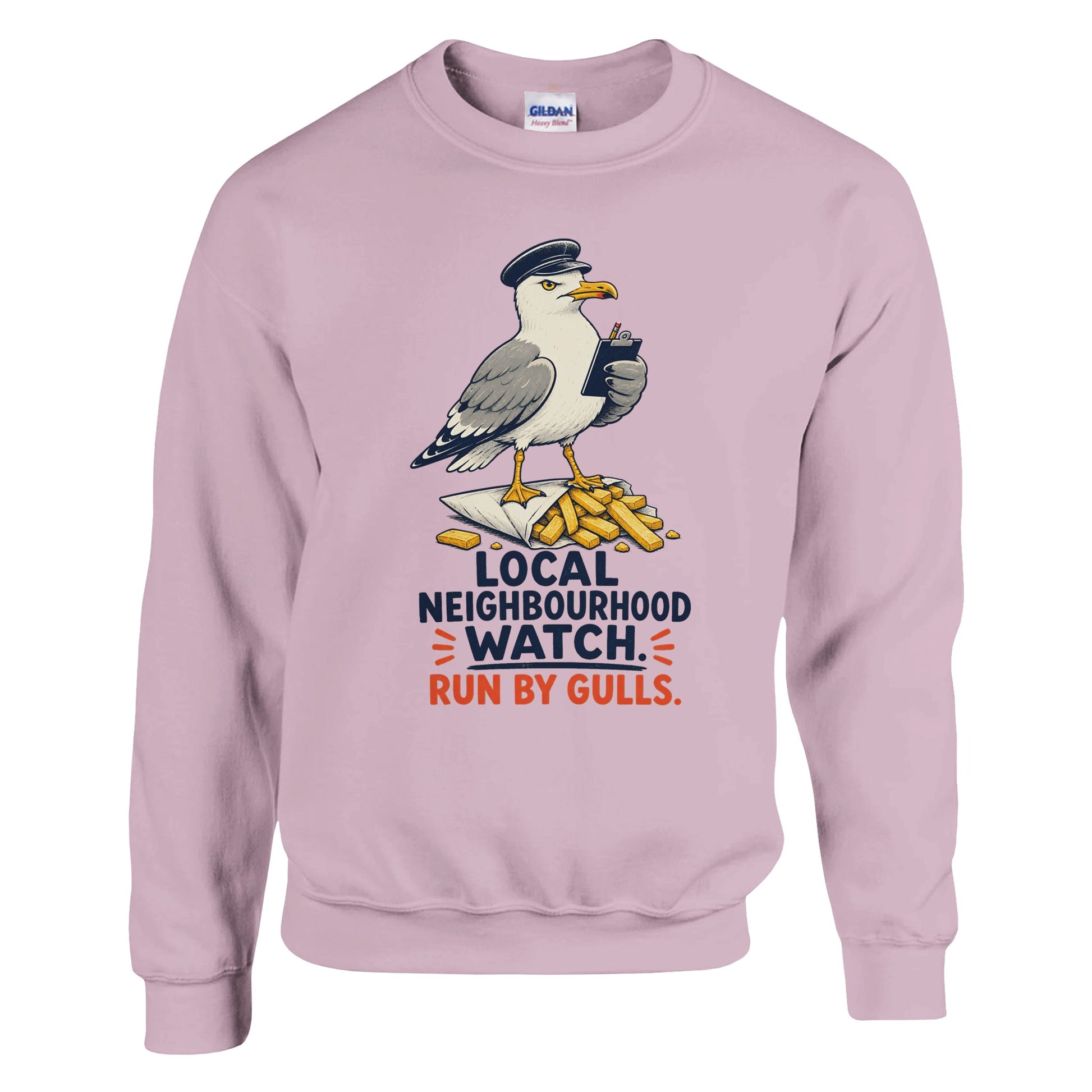 Local Neighbourhood Watch: Run by Gulls Sweatshirt — product view 9