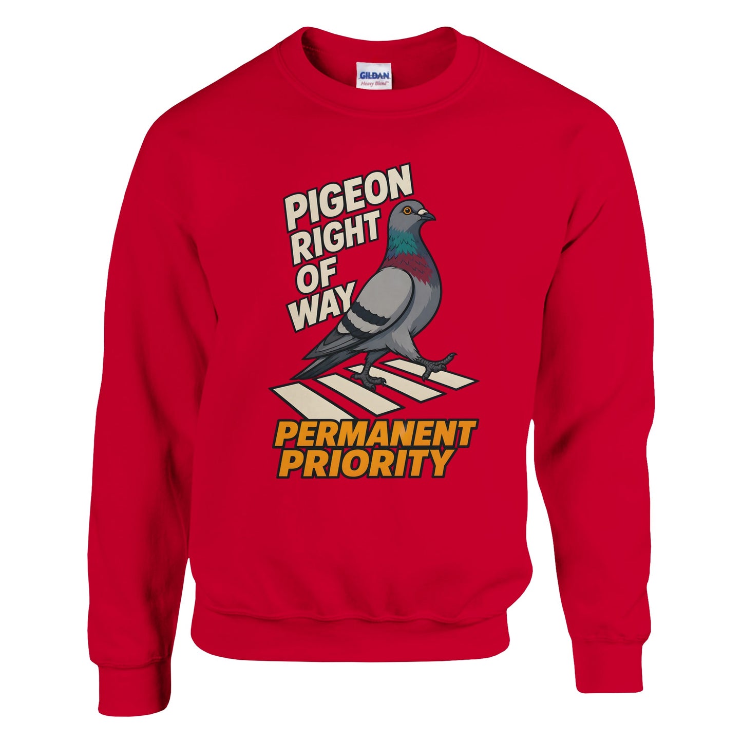 Pigeon Right of Way Sweatshirt — product view 3