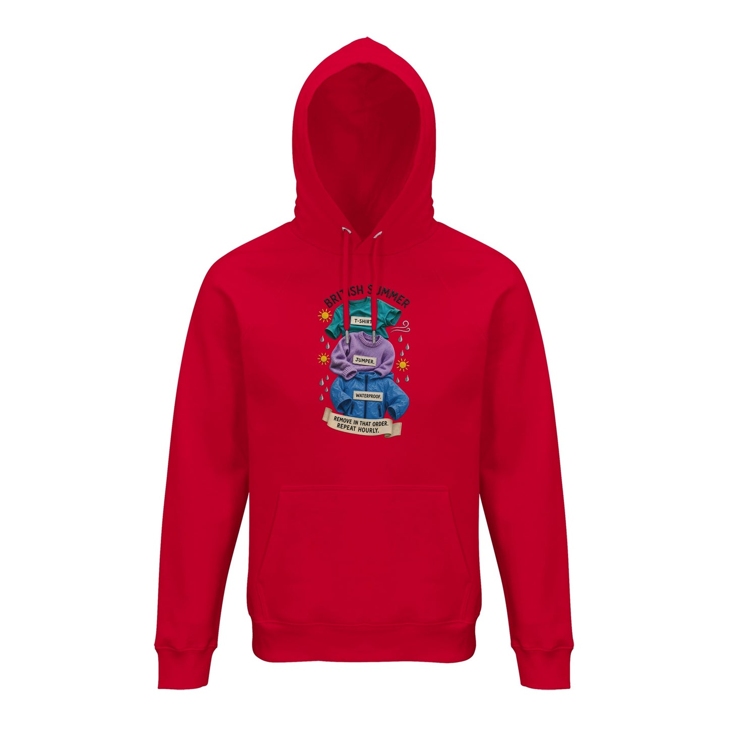 British Summer: Repeat Layers Hourly Hoodie — product view 7