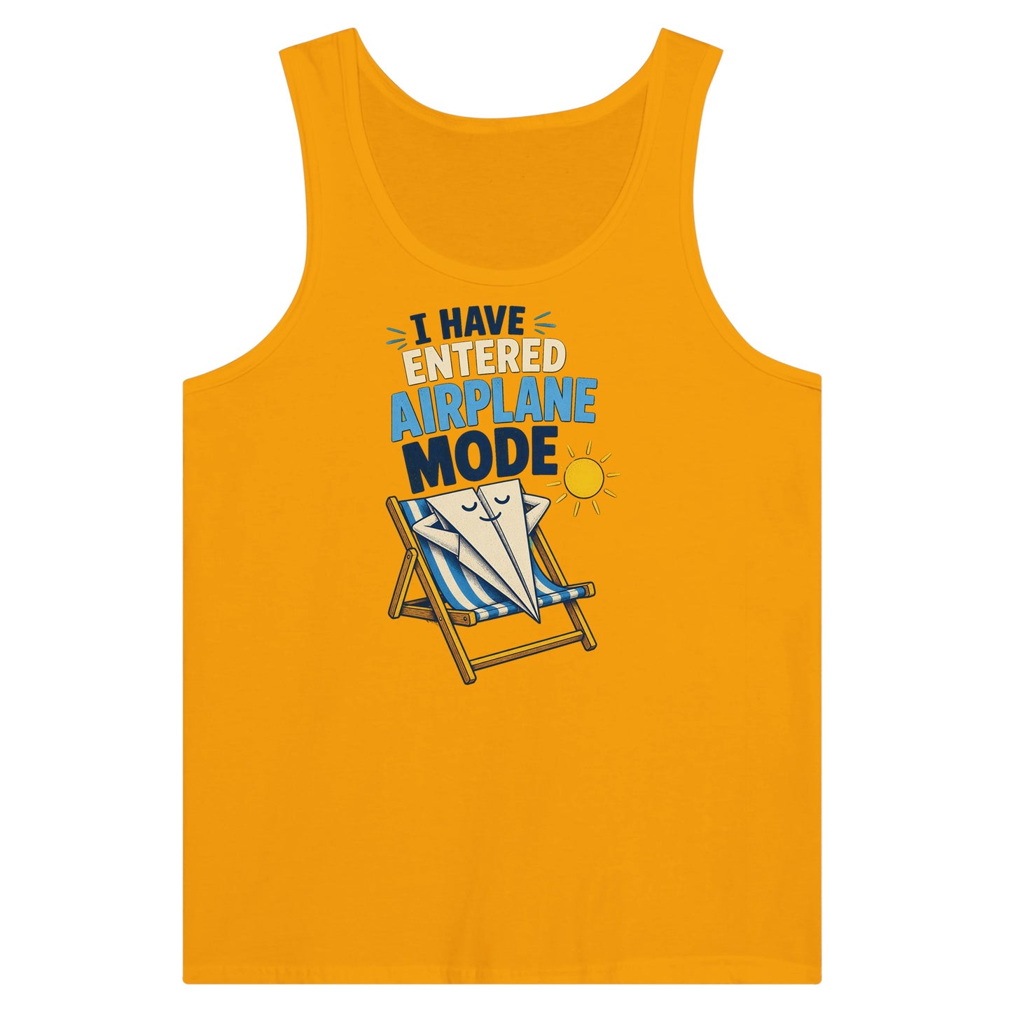I Have Entered Airplane Mode Graphic Premium Unisex Tank Top — product view 11