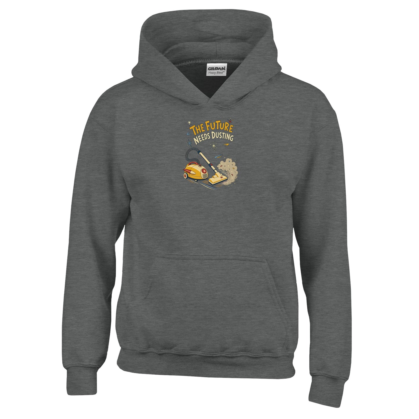 The Future Needs Dusting Kids' Hoodie — product view 2