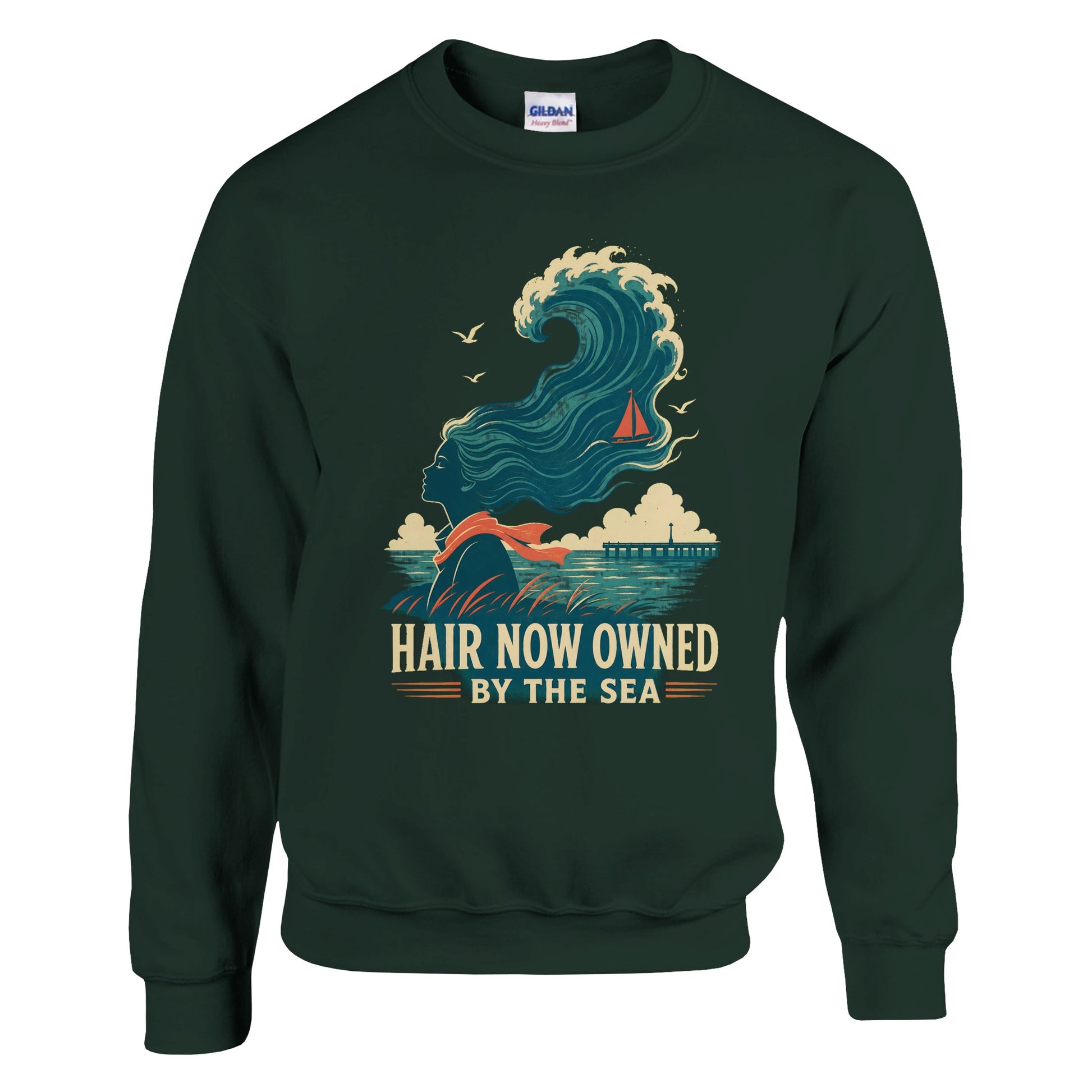 Hair Now Owned by the Sea Sweatshirt — product view 4