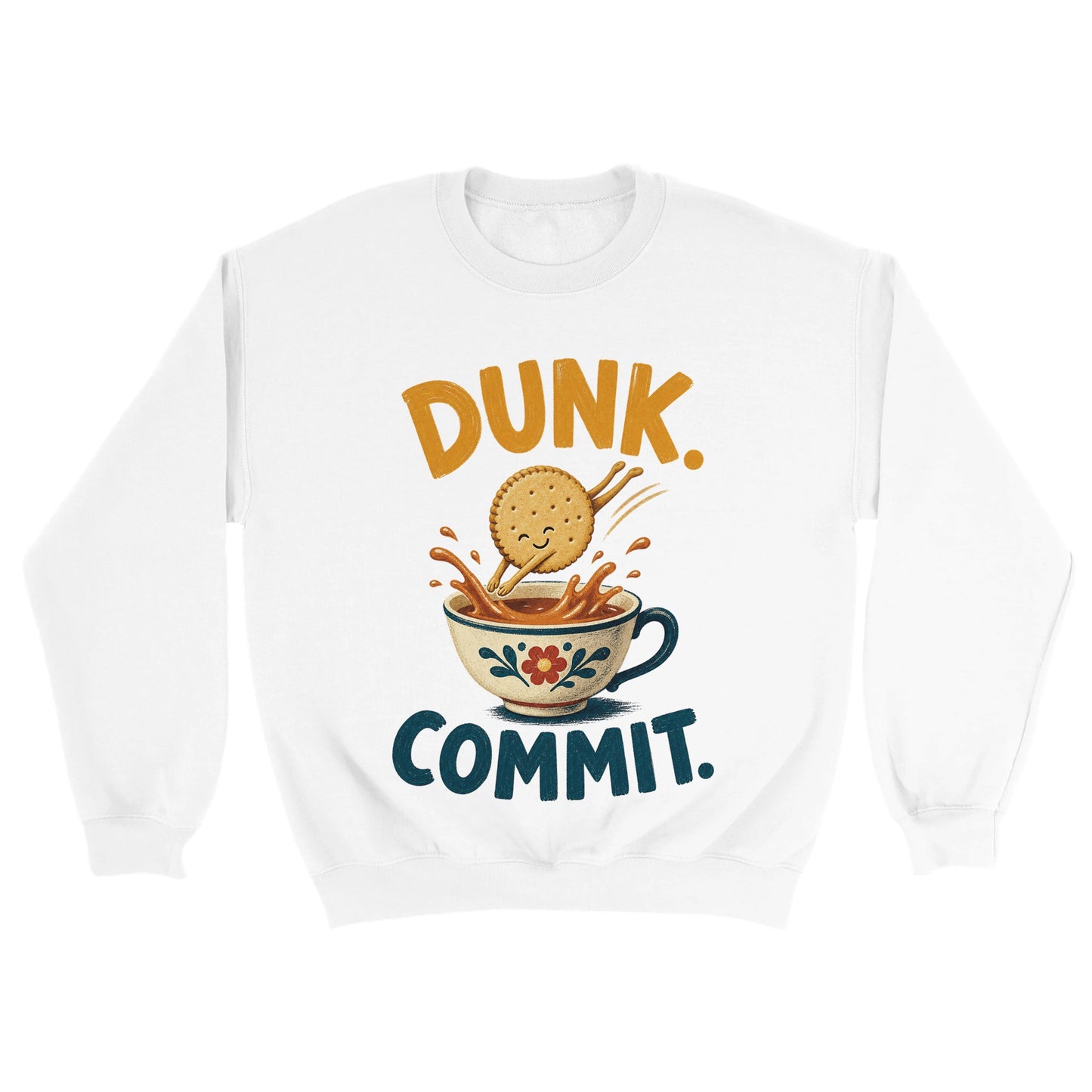 Dunk. Commit. Tea Biscuit Graphic Sweatshirt — product view 18